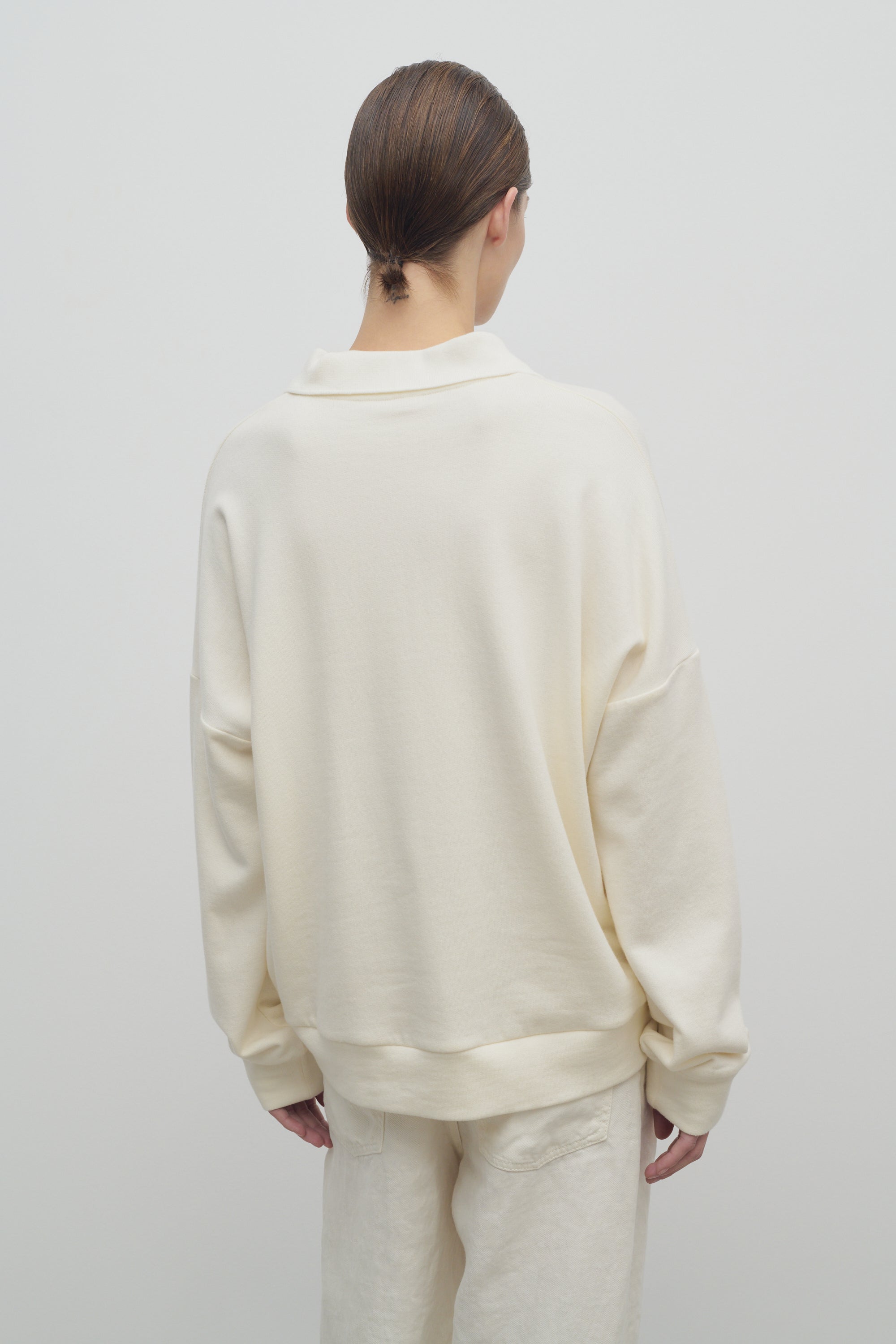 Corzas Sweatshirt in Cashmere and Cotton、mySite、aoinhome