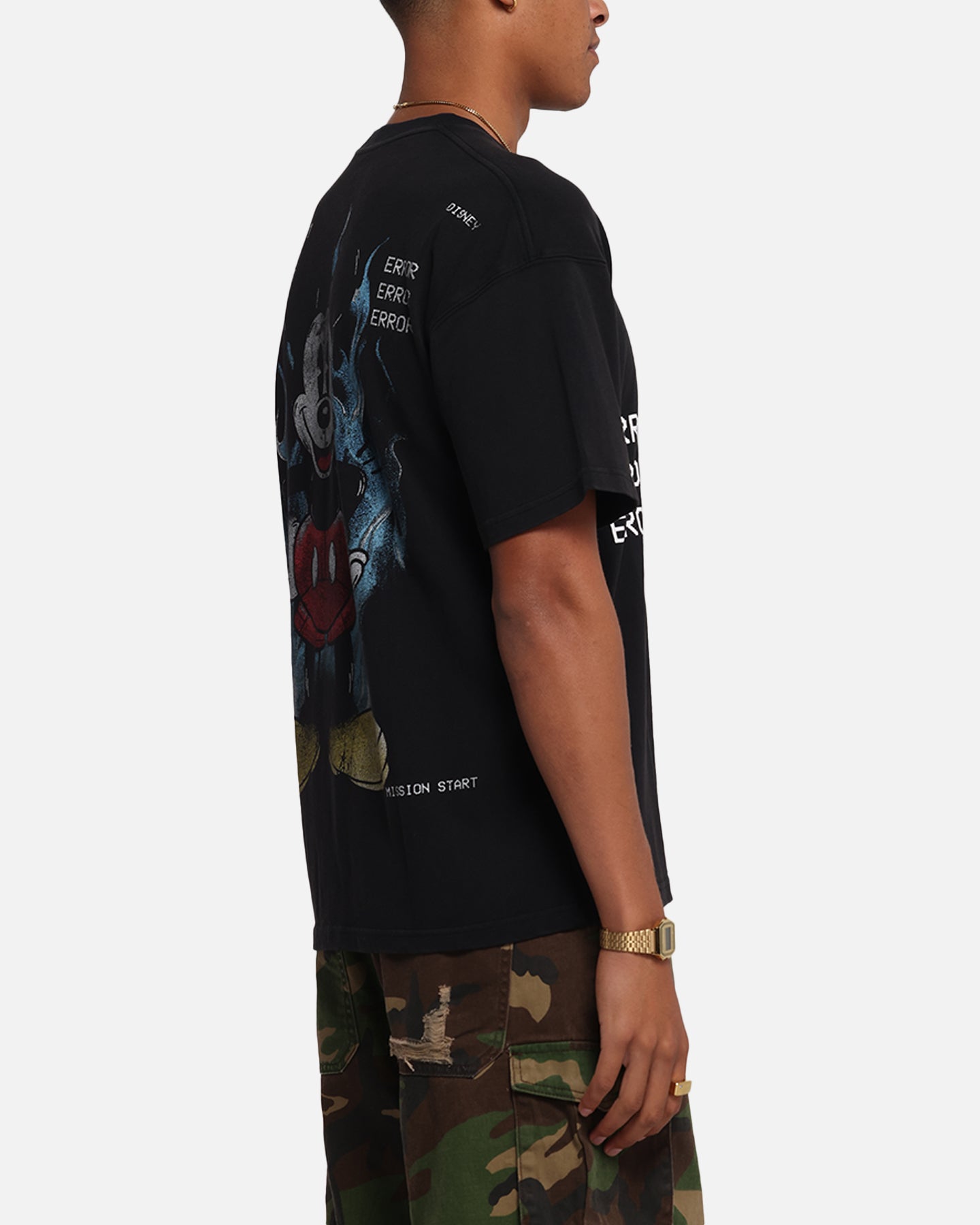 American Thrift Disney Mickey Prototype 001 T-Shirt Black、mySite、zt4zffjzw