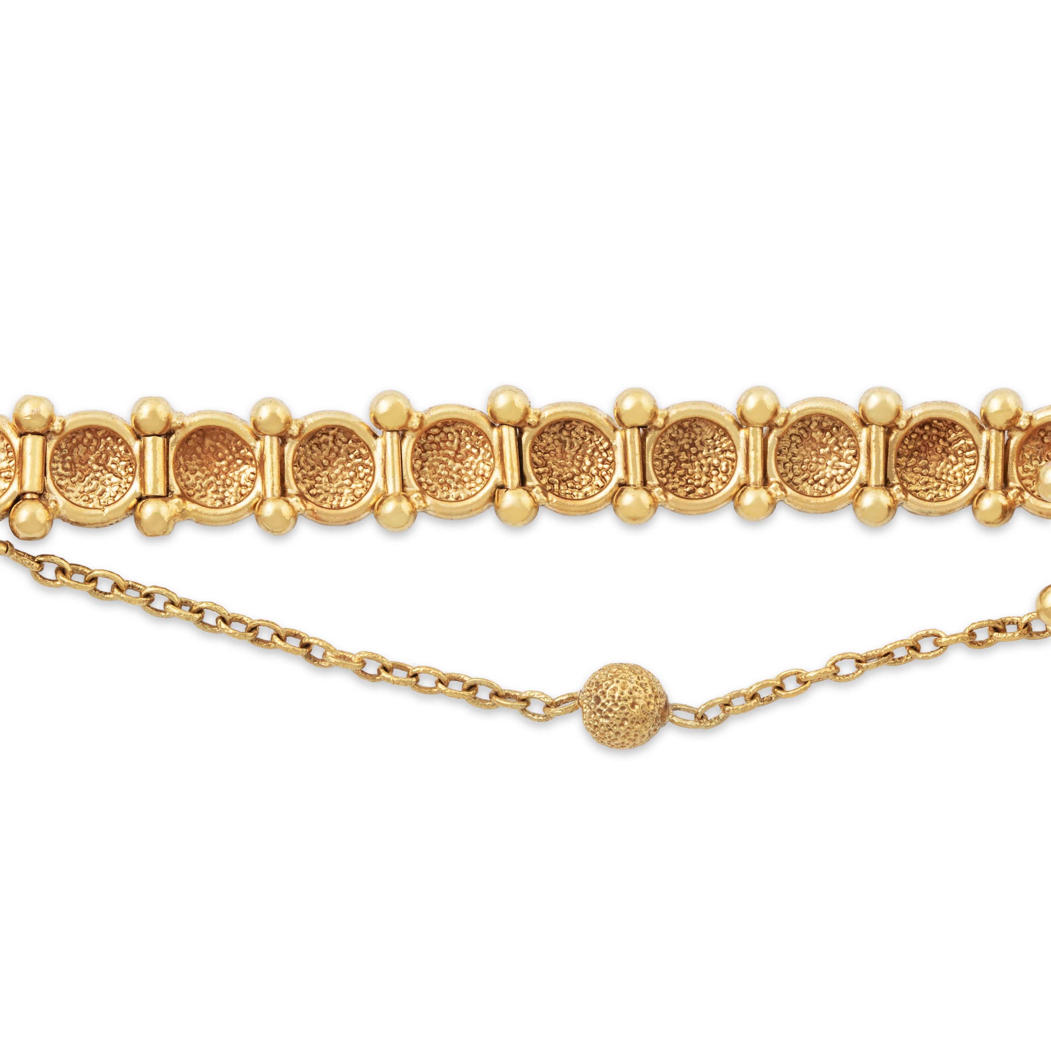 Antique Victorian 14k Yellow Gold .34ct Old Mine Diamond Stunning Bracelet 6.25、mySite、hinf8tx79