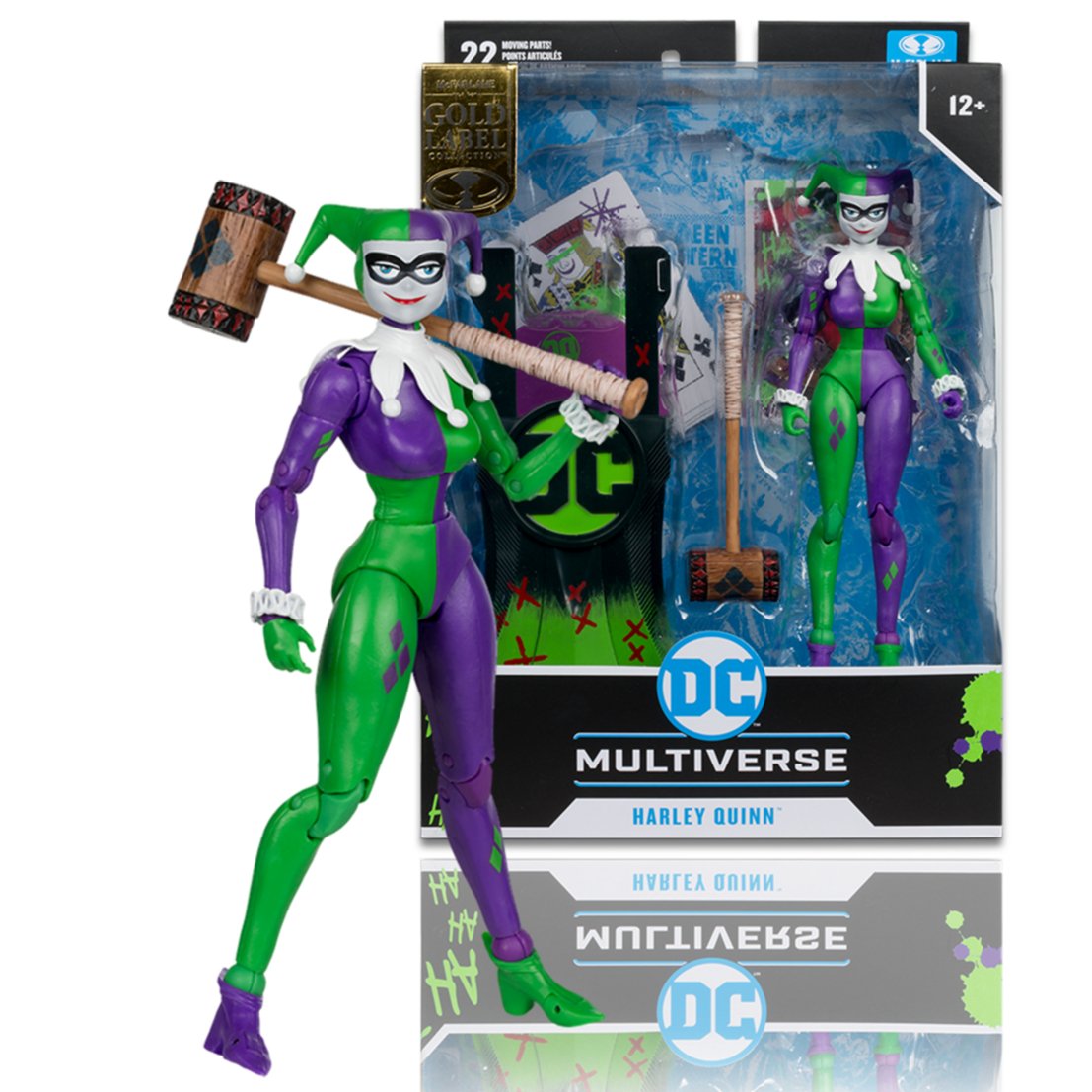 DC Multiverse Exclusive Gold Label Jokerized Harley Quinn (Classic)、mySite、hgirdovlk