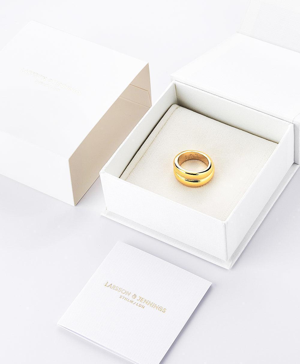  Meja Ring 18ct Gold Plated