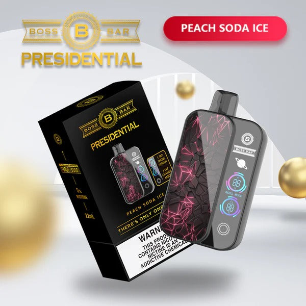 Boss Bar Presidential 18000 Puffs Rechargeable Disposable 5-Pack、mySite、zt4zffjzw
