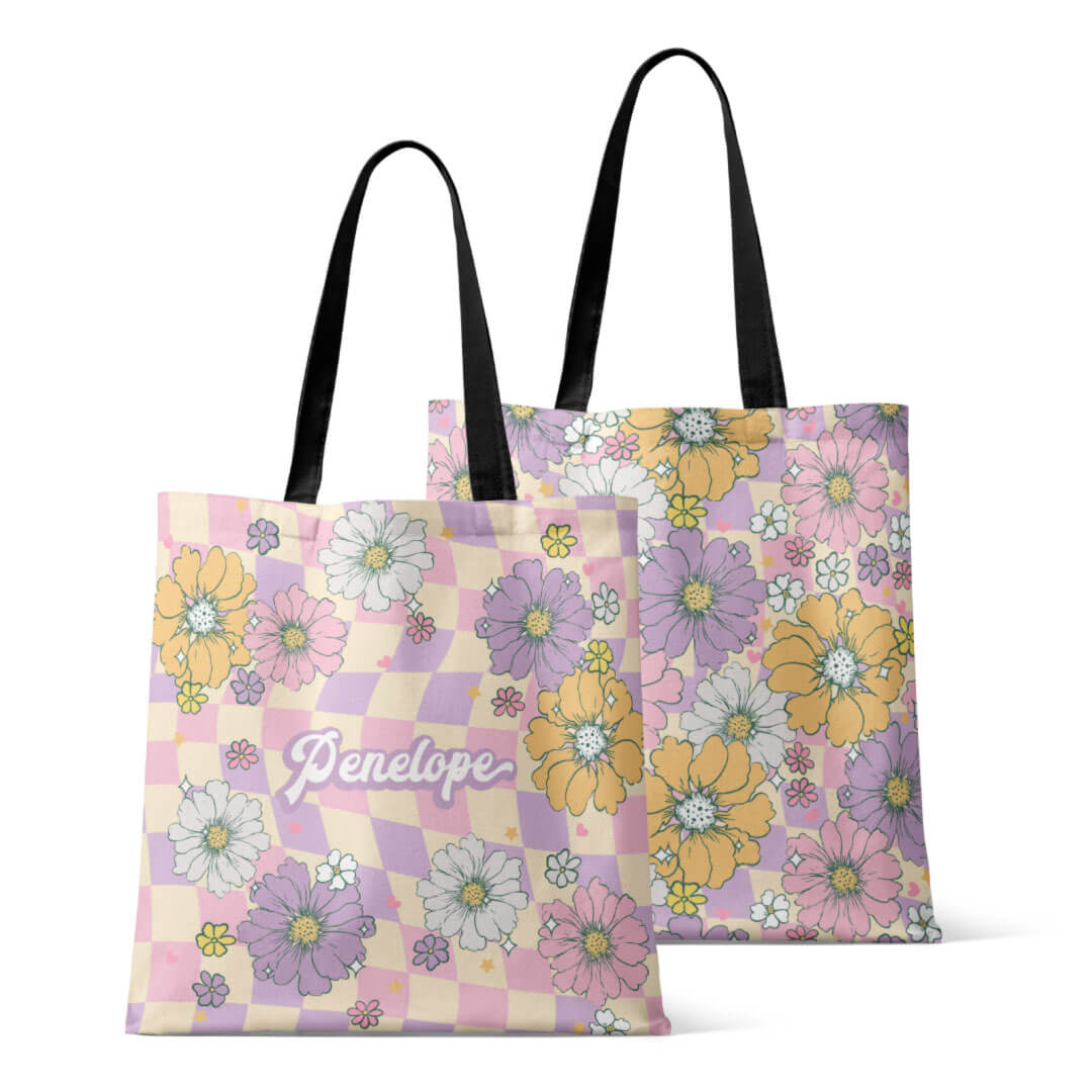  Personalized Tote Bags | Disco Daisies、mySite、layawaytickets