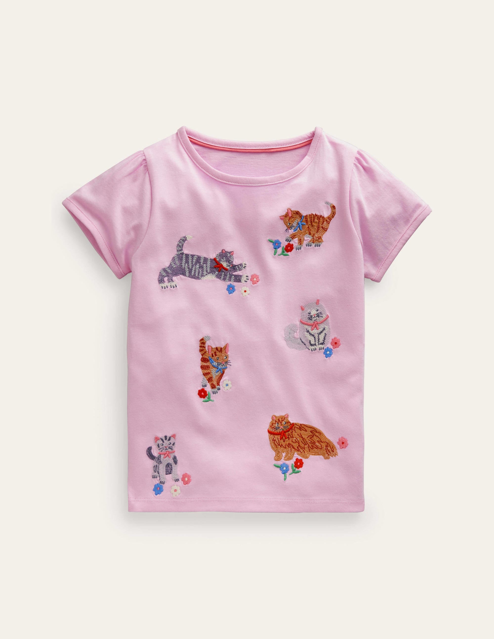  Superstitch Jersey Top-Pink Cats、mySite、ashleygrahame