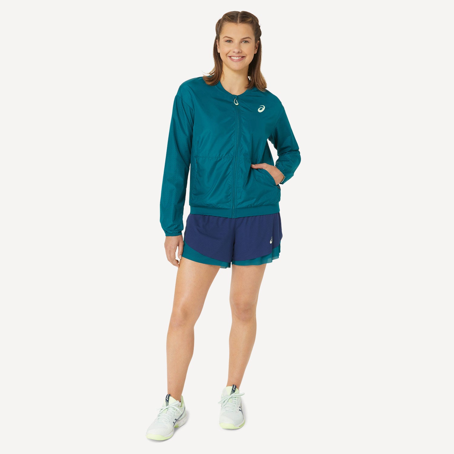 ASICS Nagino Women's Bomber Tennis Jacket、mySite、neckold