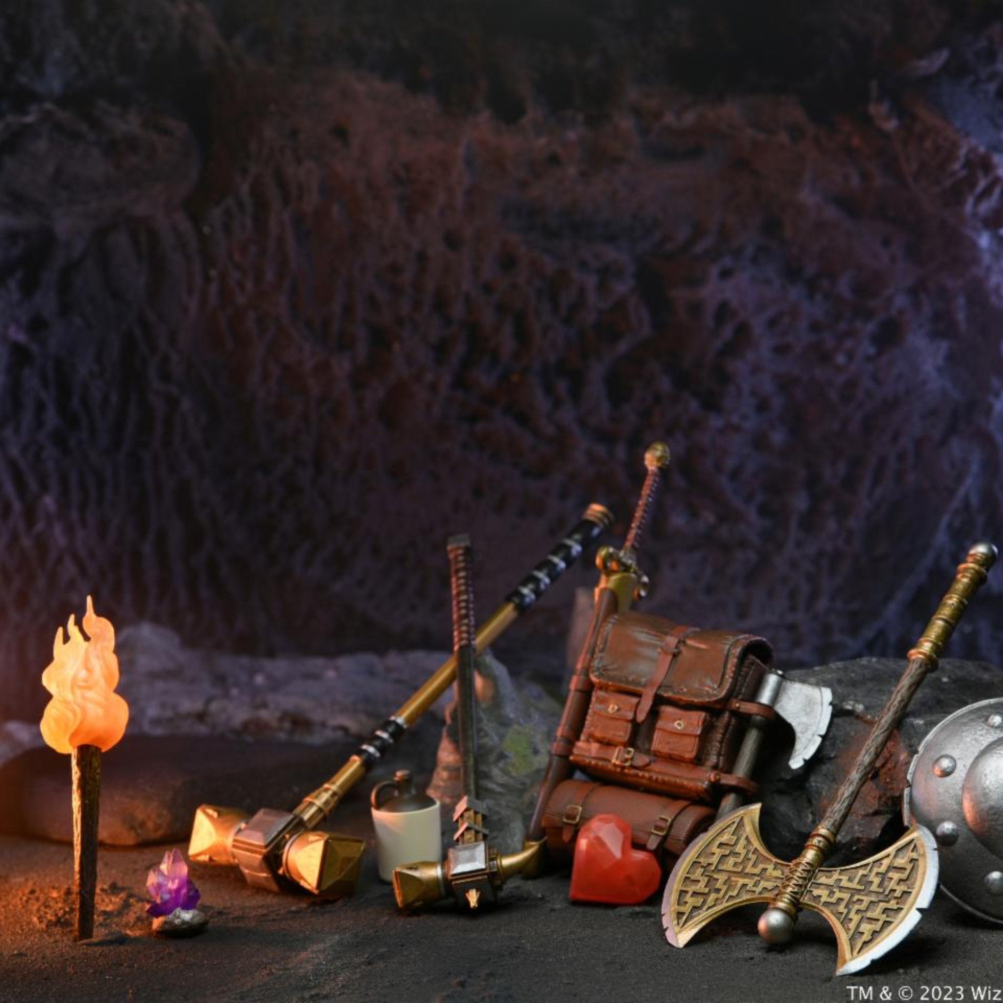 NECA Dungeons & Dragons Ultimate Elkhorn the Good Dwarf Fighter、mySite、hgirdovlk