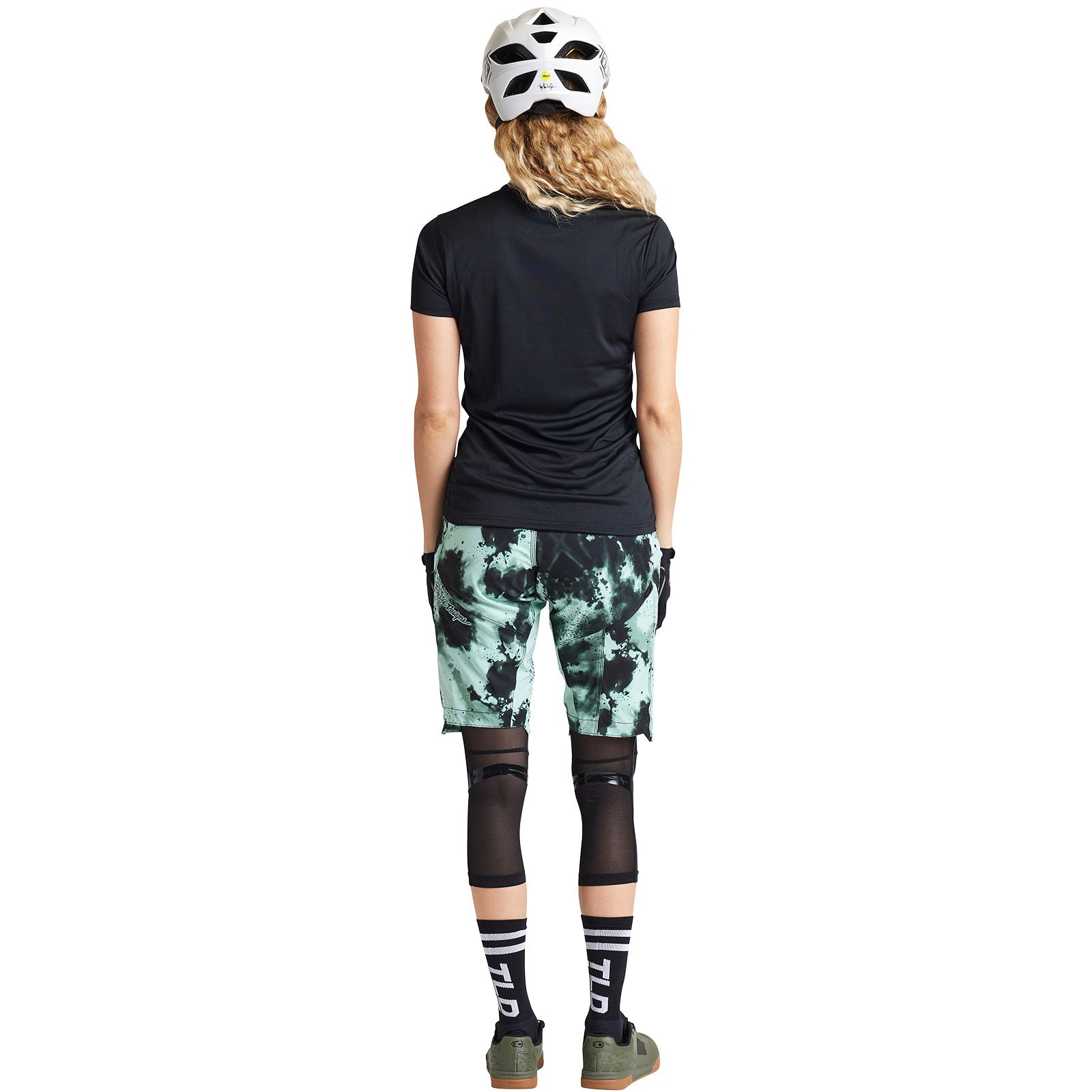 Womens Lilium SS Jersey Solid Black、mySite、dreamappss