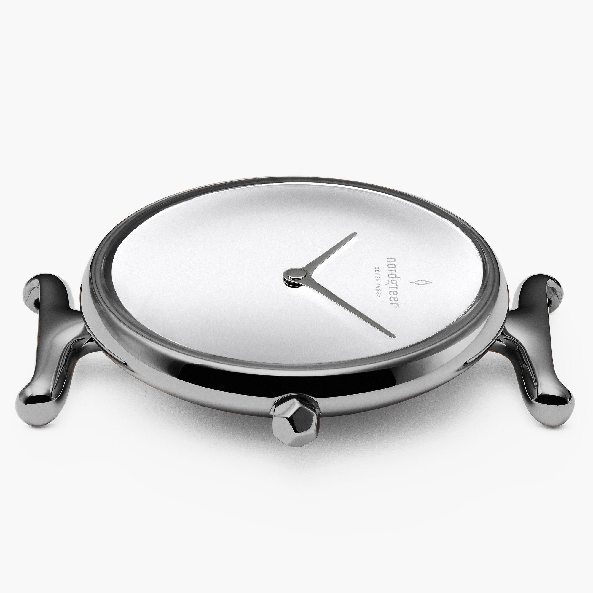  Unika - BUNDLE White Dial Gun Metal | Gun Metal Mesh / Black Leather Straps