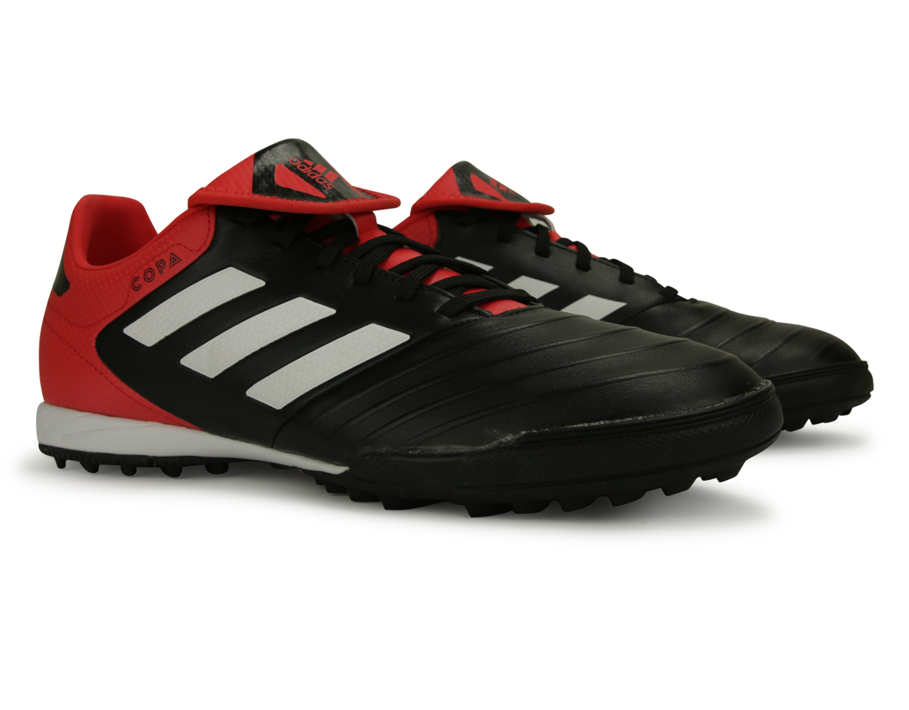 adidas Men's Copa Tango 18.3 Turf Soccer Shoes Core Black/White、mySite、noshort