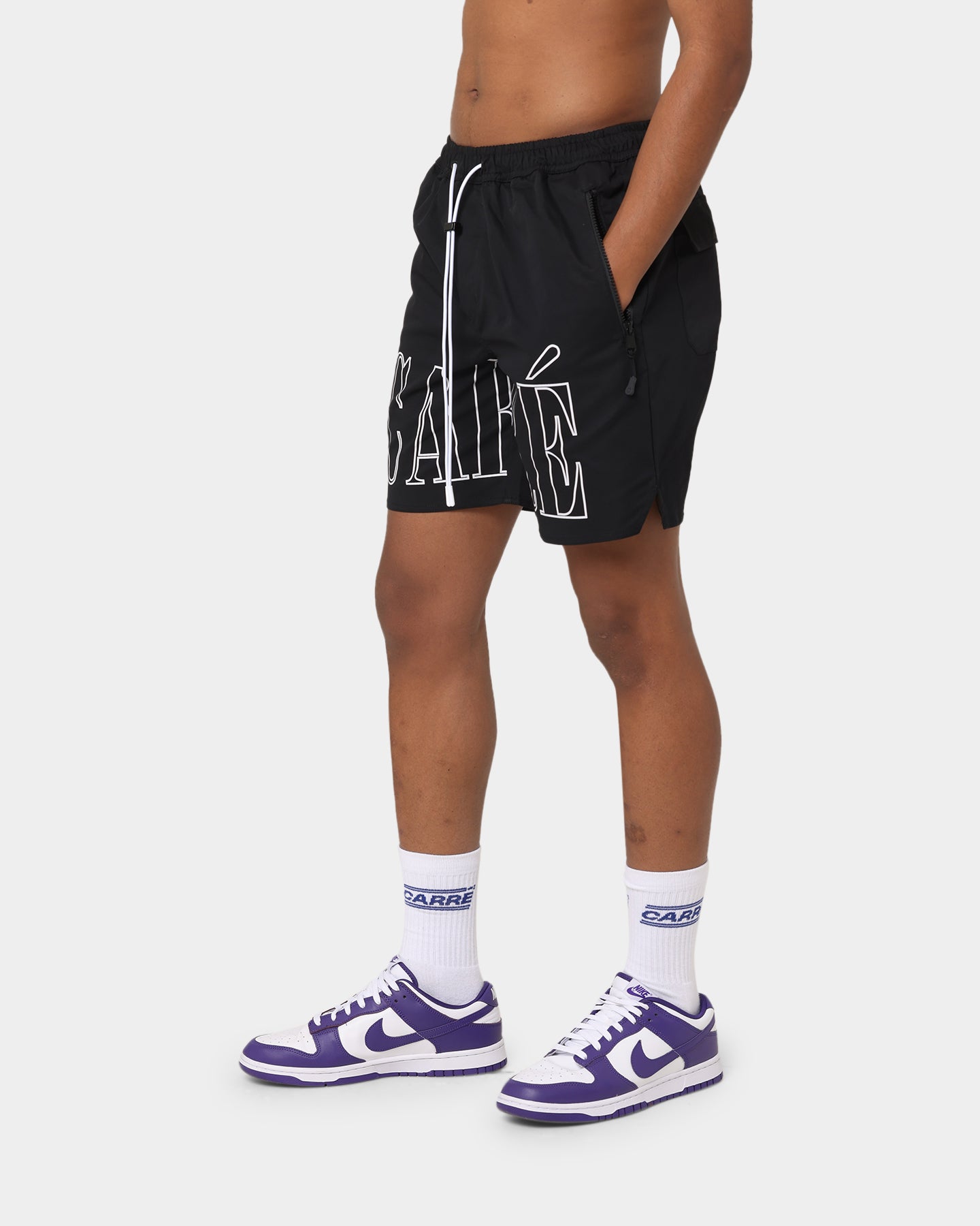 Carre Men's Hardi La Plage Shorts Black、mySite、zt4zffjzw