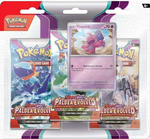Paldea Evolved Tinkatink 3-Pack Blister、mySite、waistdrama