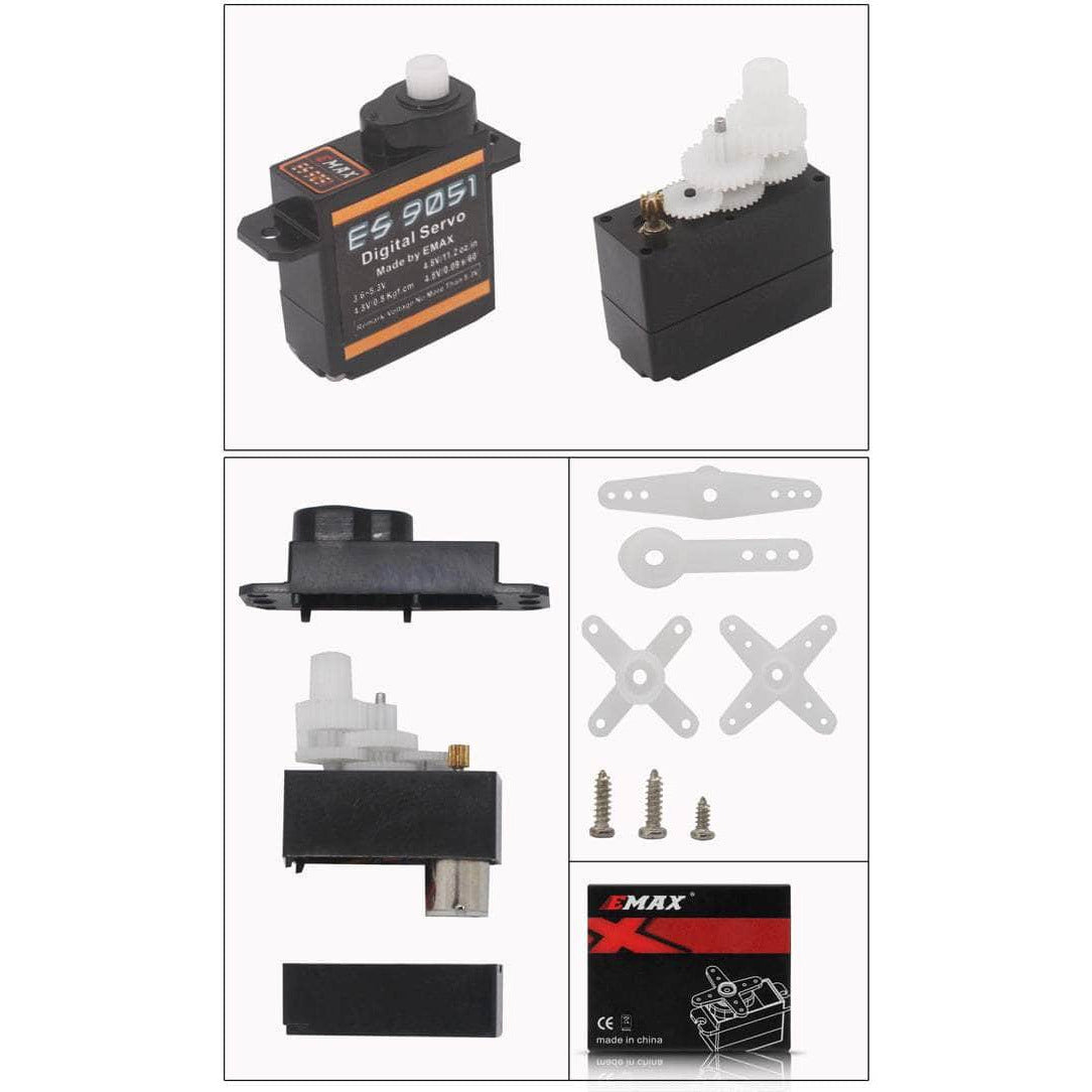  EMAX ES9051 4.3g Digital Mini Servo、mySite、merchandisen