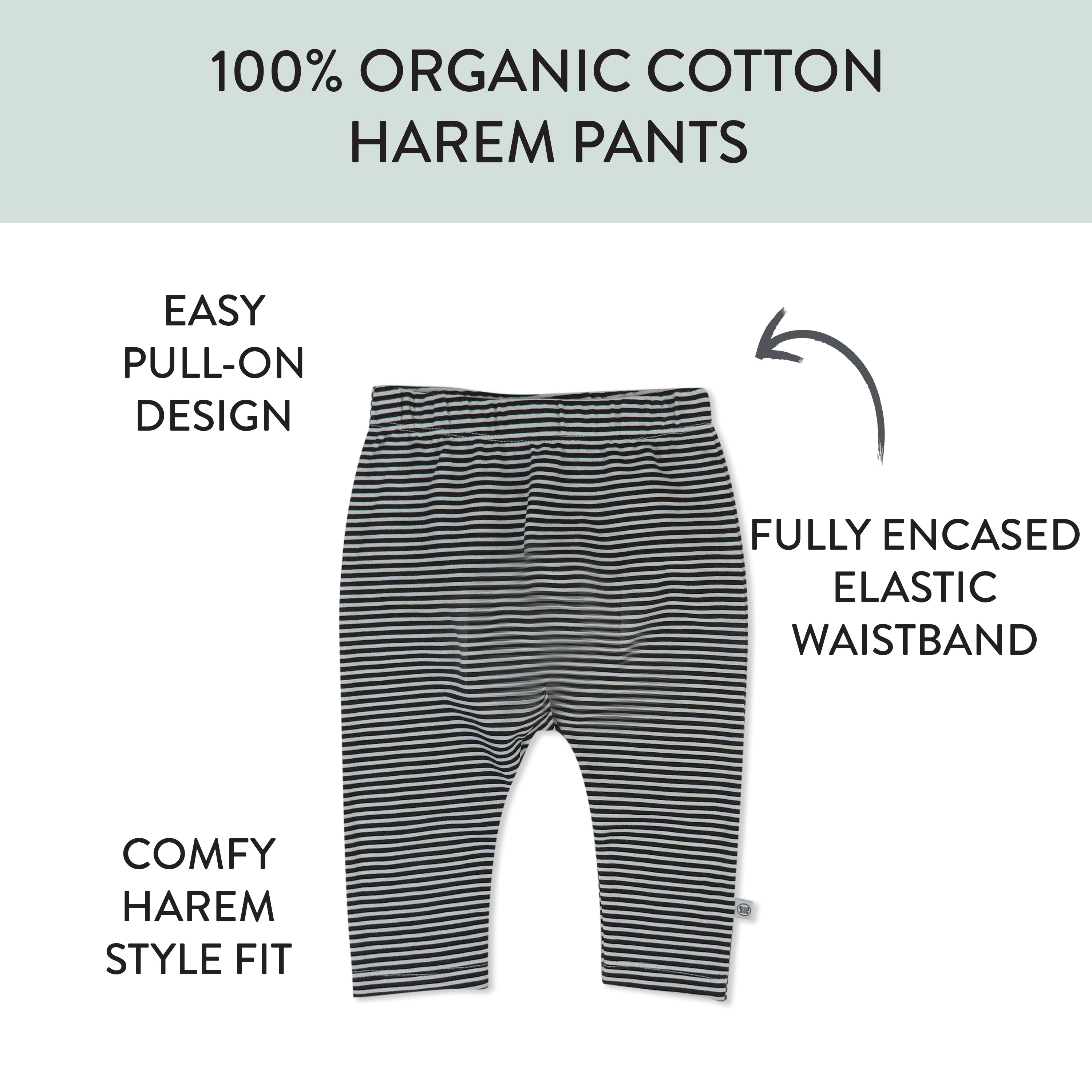  2-Pack Organic Cotton Harem Pants、mySite、layawaytickets