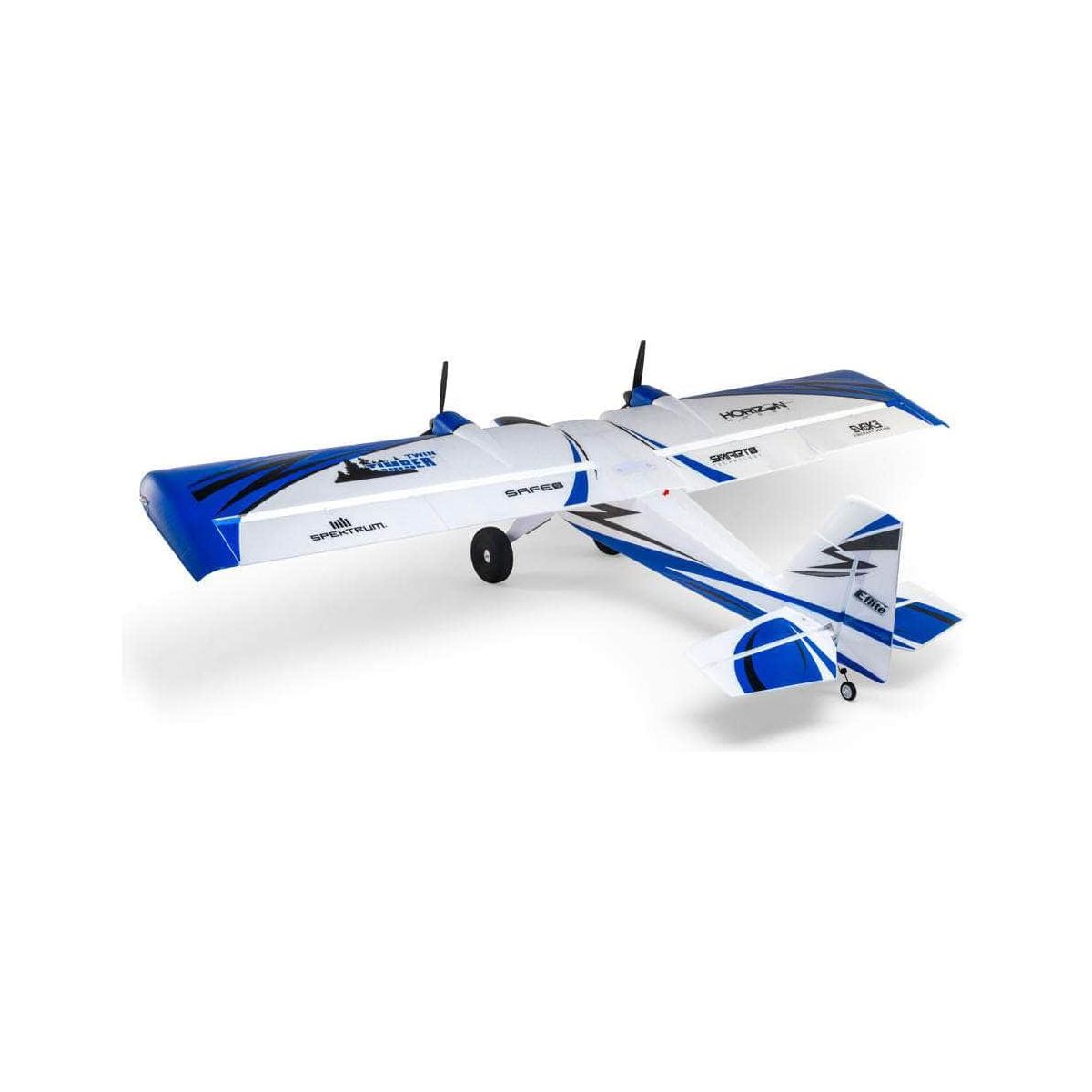 EFL23850, E-flite Twin Timber 1.6m BNF Basic Electric Airplane w/AS3X & Safe Select、mySite、merchandisen