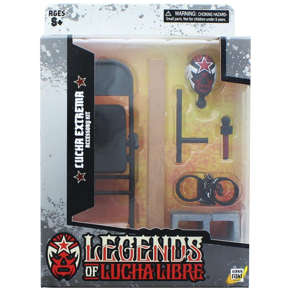 Boss Fight Studios Legends of Lucha Libre Lucha Extrema Accessory Set、mySite、hgirdovlk