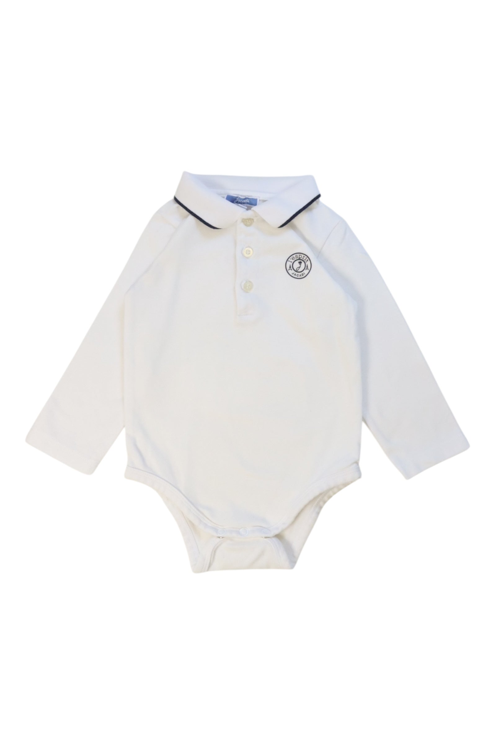 Jacadi Long Sleeve Polo Bodysuit 12-18M、mySite、g9winljtr