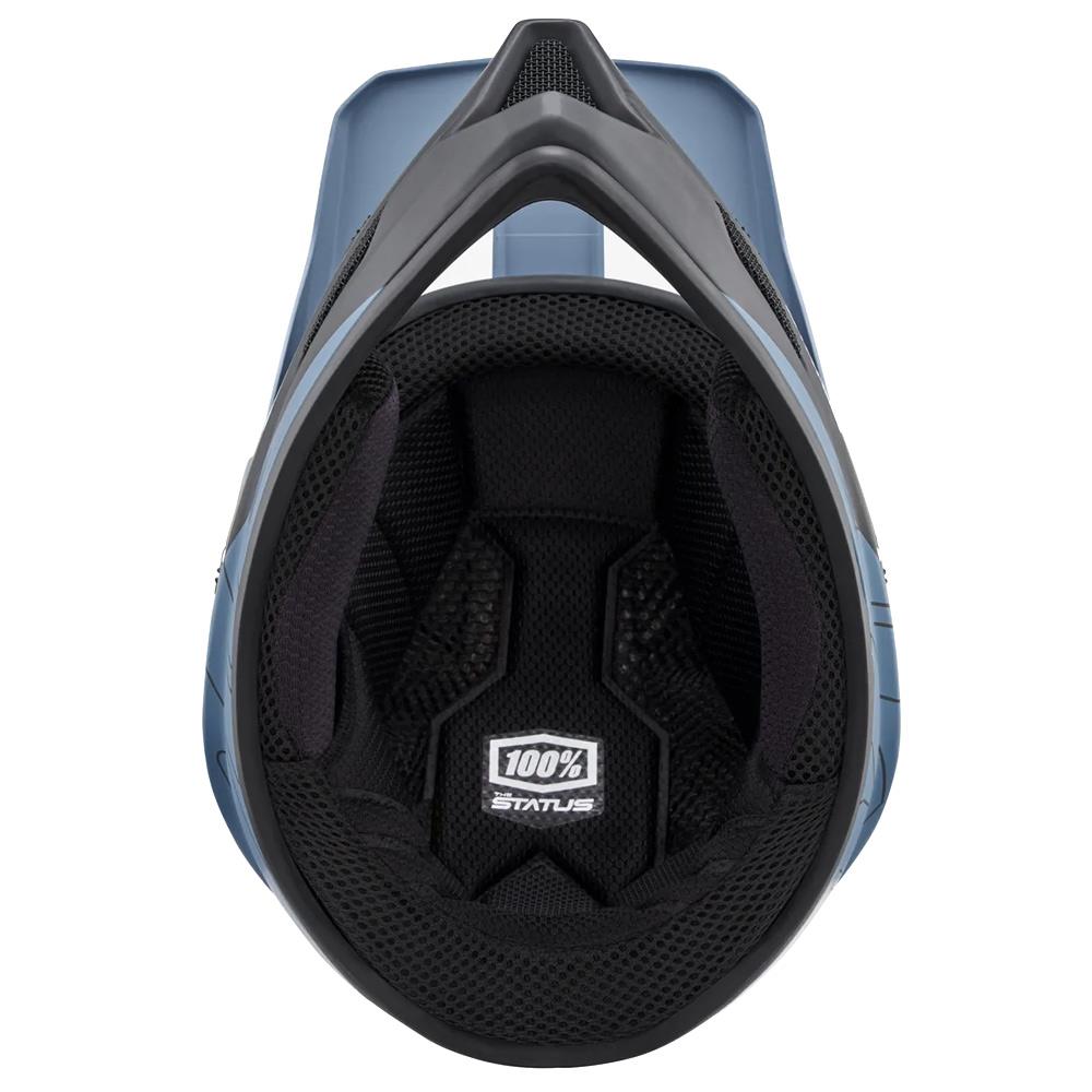  100% Status Race Helmet - Drop/Steel Blue、mySite、merchandisen