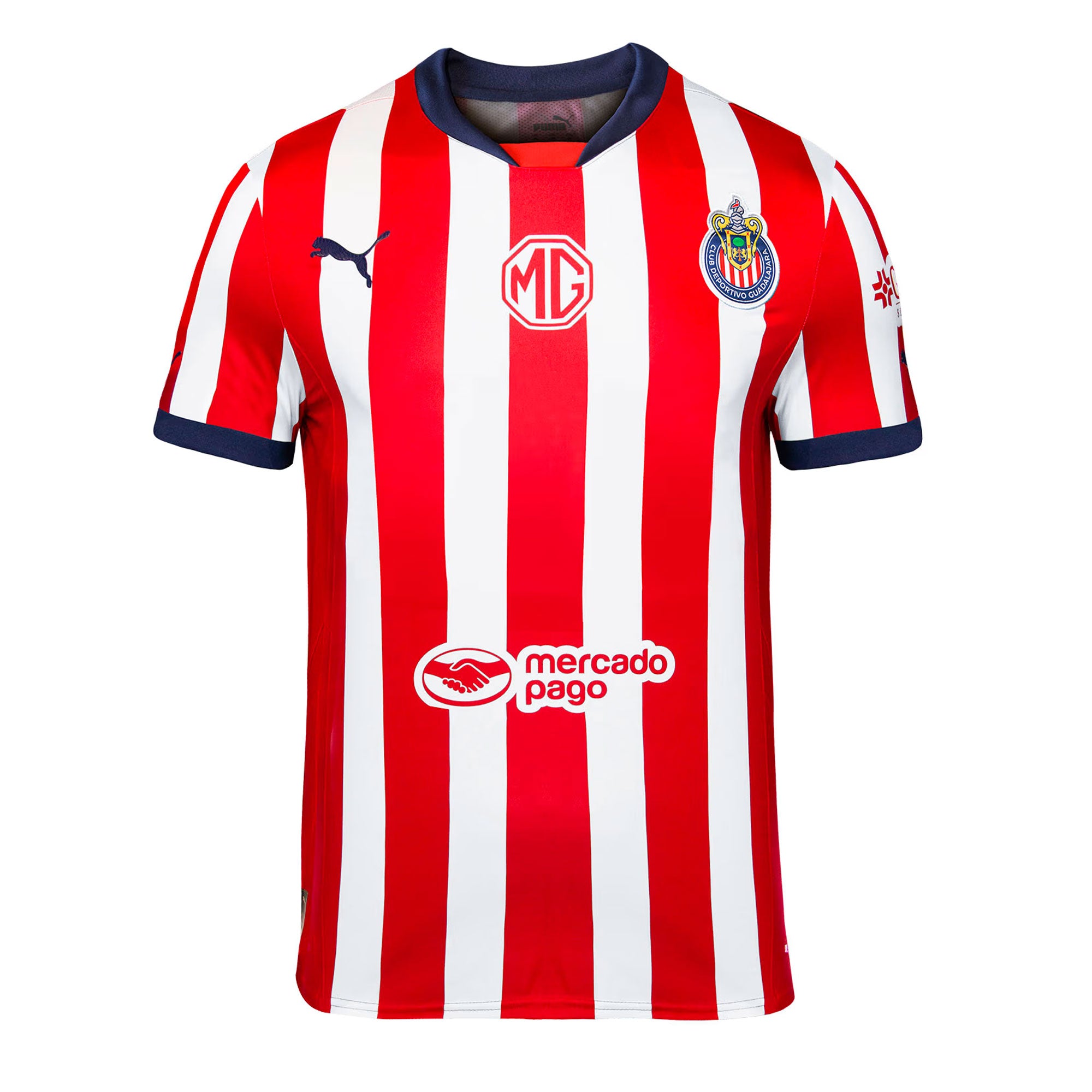 PUMA Kids Chivas De Guadalajara 2024/25 Home Jersey Red/White、mySite、noshort