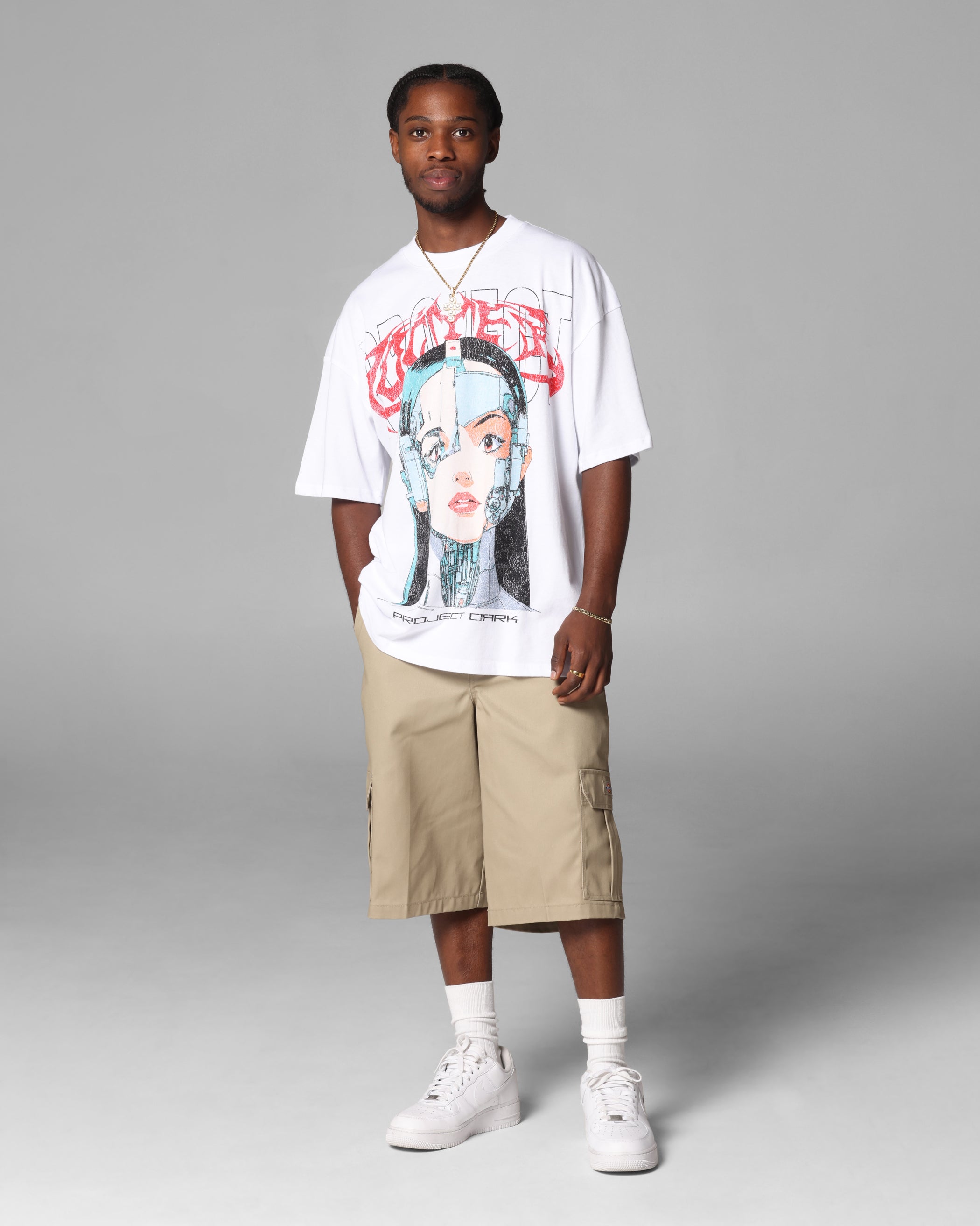 Loiter Cyber Geisha Vintage T-Shirt White、mySite、zt4zffjzw