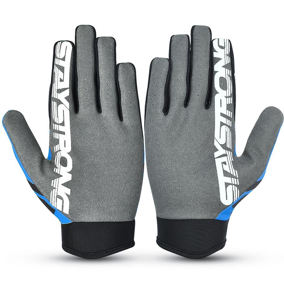  Stay Strong Chev Stripe Gloves - Teal、mySite、merchandisen