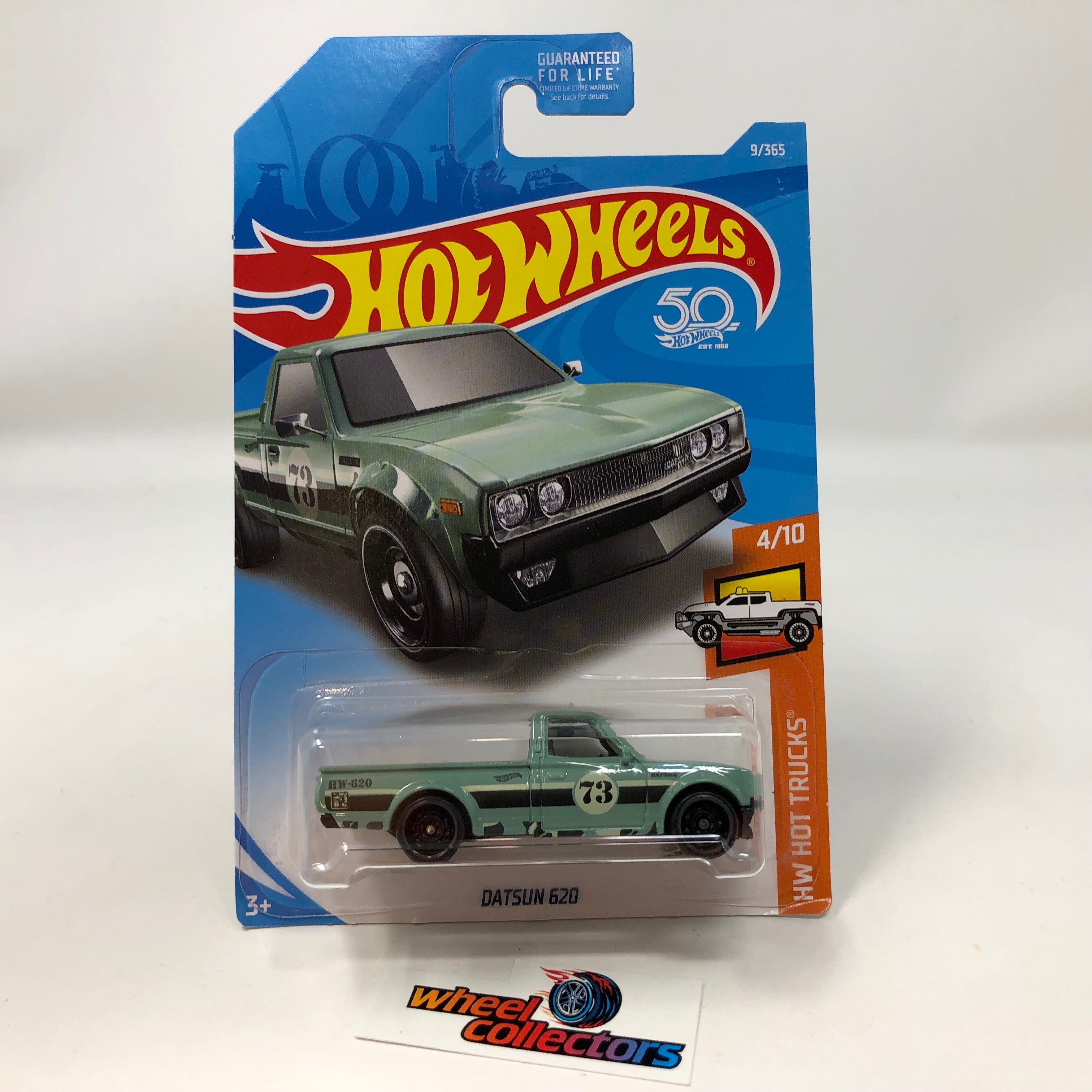 Datsun 620 #9 * Green * 2018 Hot Wheels 50th Anniversary、mySite、hgirdovlk