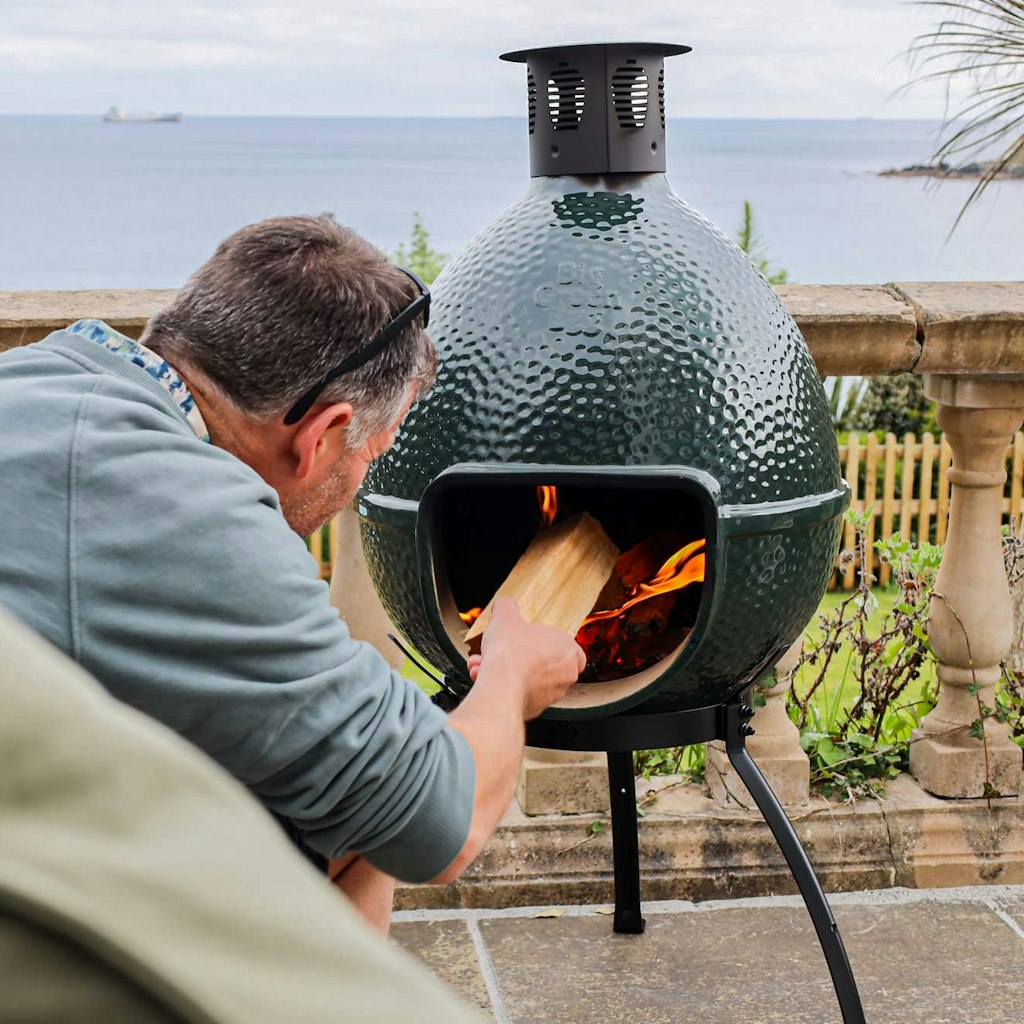 Big Green Egg Chiminea、mySite、noshort
