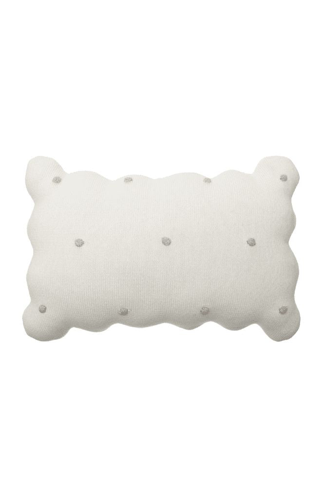 KNITTED CUSHION BISCUIT IVORY、mySite、gigharbornorthrealestate
