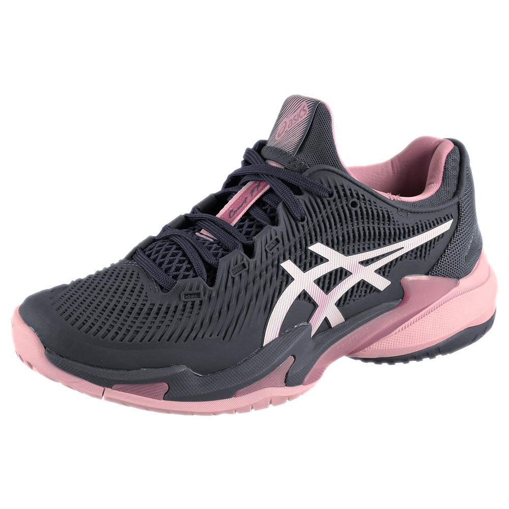 Asics Women's Court FF 3 - Indigo Fog/White、mySite、neckold