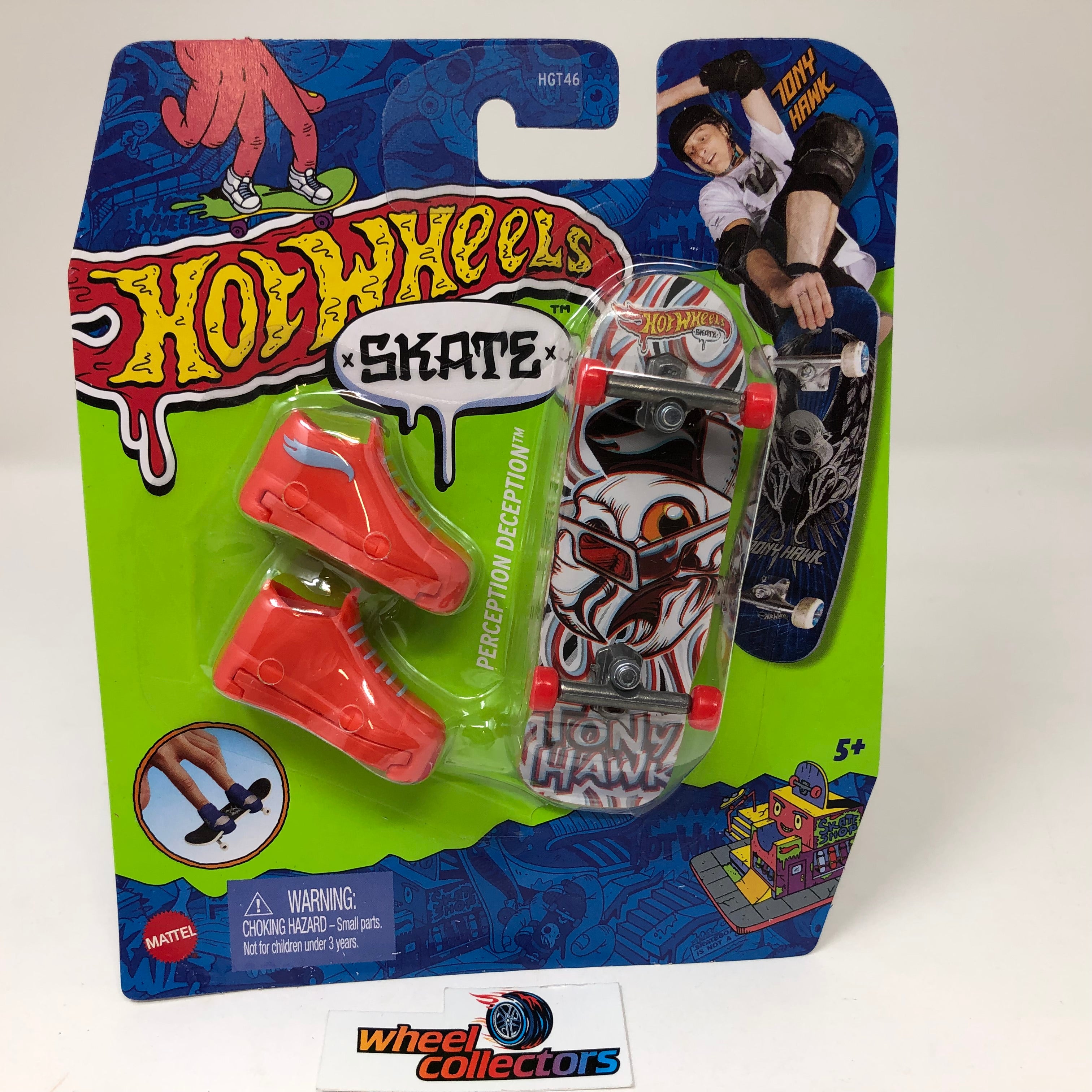 2023 Hot Wheels Skate Boards Tony Hawk * Perception Deception & Shoes、mySite、hgirdovlk