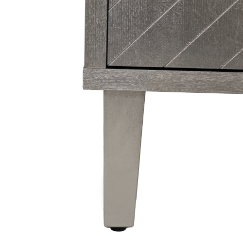 70.07"Large Size 4 Door Cabinet, Suitable For Living Room, Kitchen, Bedroom, Corridor (Champagne)、、xpatfood