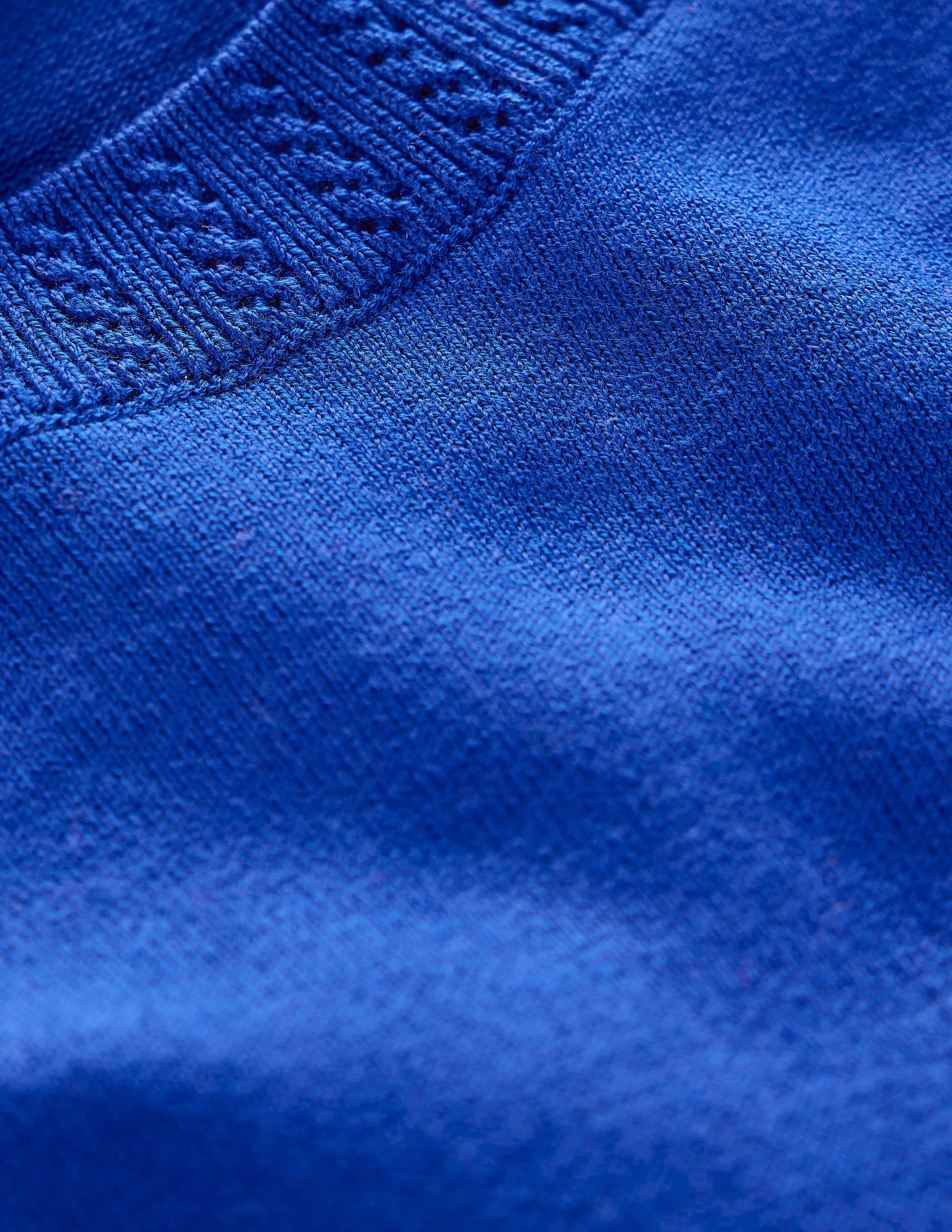  Emilia Cotton Crew T-shirt-Bright Blue、mySite、ashleygrahame