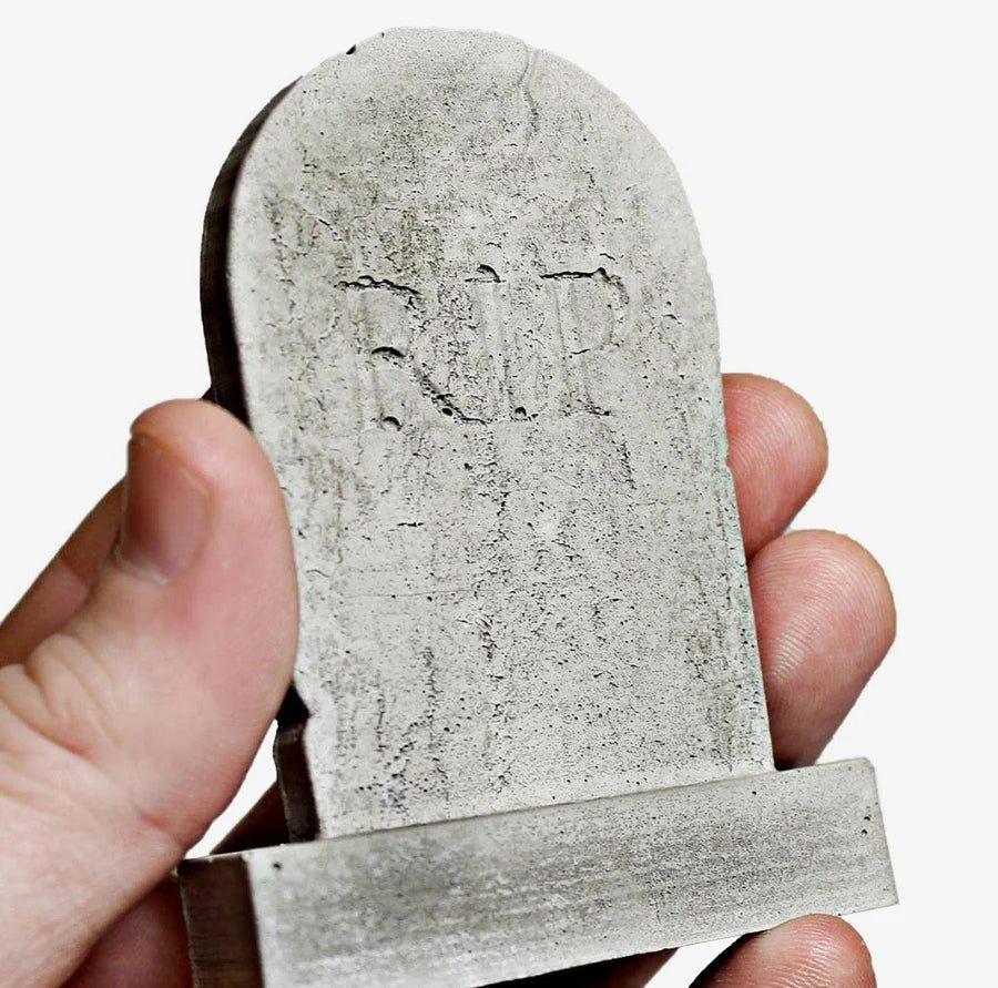 Mini Materials 1:12 Scale Concrete Tombstones (2-Pack)、mySite、hgirdovlk
