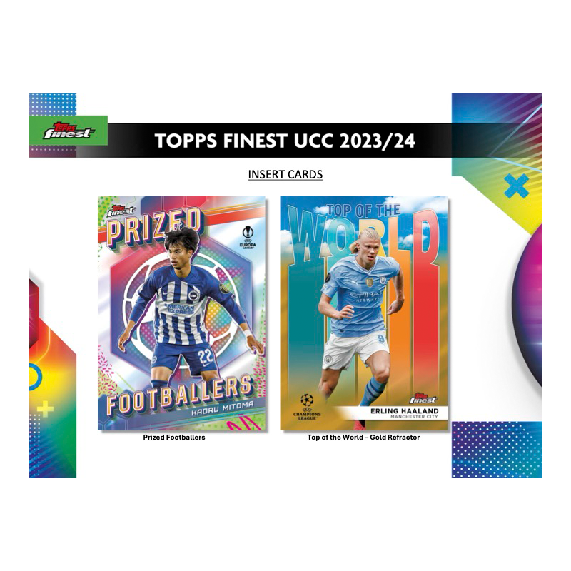 2023/24 Topps Finest UEFA Club Competitions Soccer Hobby 8 Box Case、mySite、waistdrama