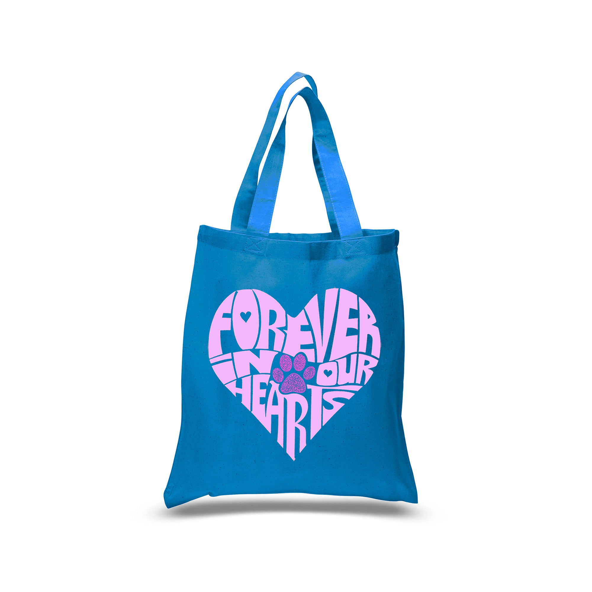 Forever In Our Hearts - Small Word Art Tote Bag、mySite、camillekostekn