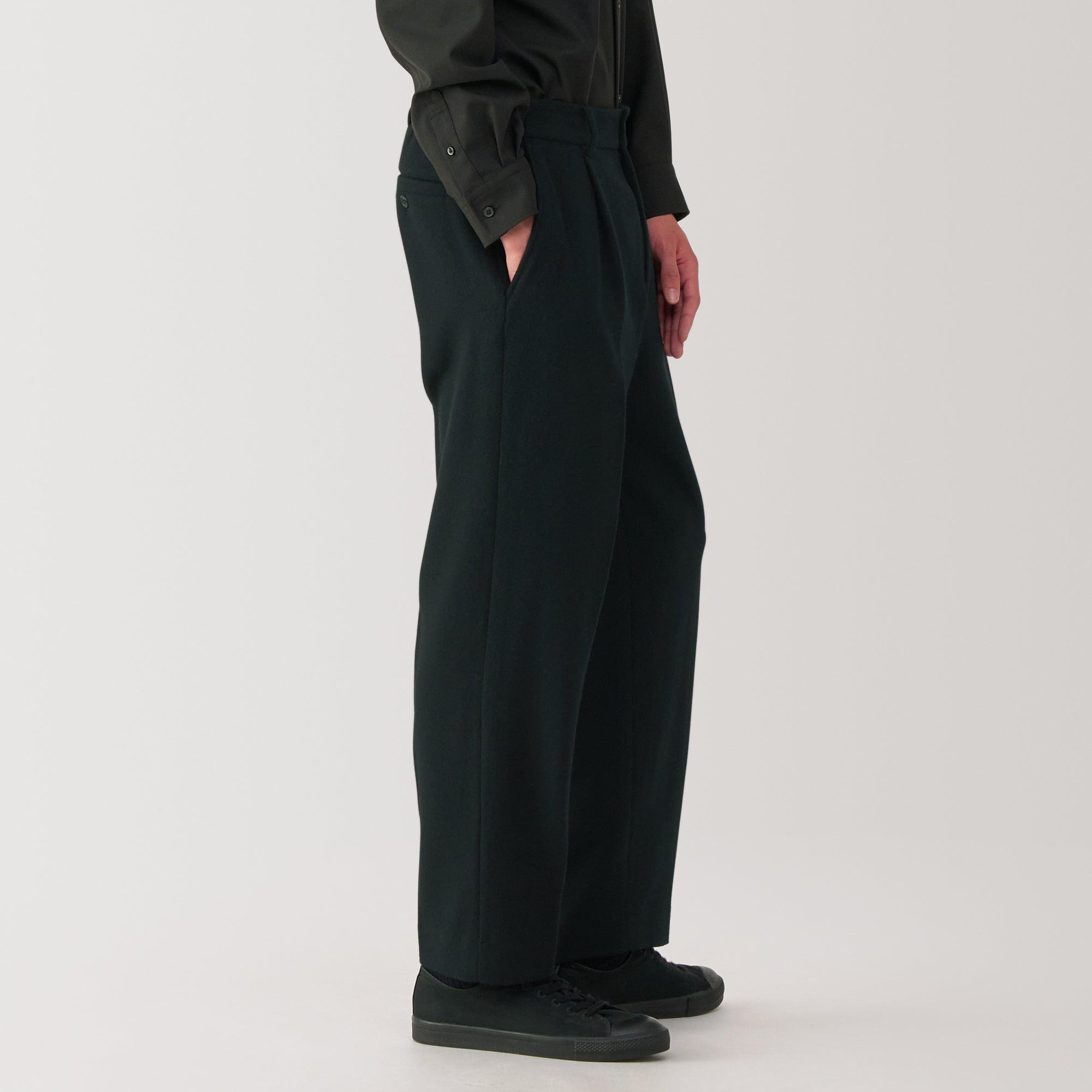  Labo Men's Cashmere Mix Darted Pants、mySite、sugarbowlscore