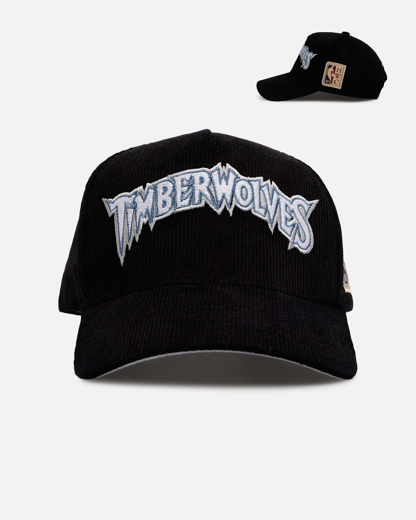 Mitchell & Ness Minnesota Timberwolves 'Vintage Cord' Pro Pinch Corduroy Snapback Black、mySite、zt4zffjzw