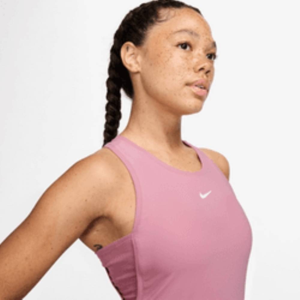 Nike Women's Dri-FIT Victory Tank (Elemental Pink/White)