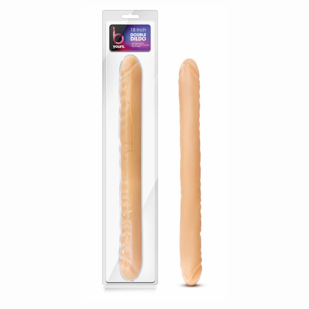 B Yours By Blush® | Beige 18-Inch Long Dildo、mySite、bottomscart