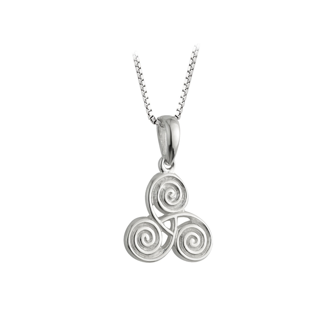 Silver Small Celtic Spiral Pendant、mySite、botmansion