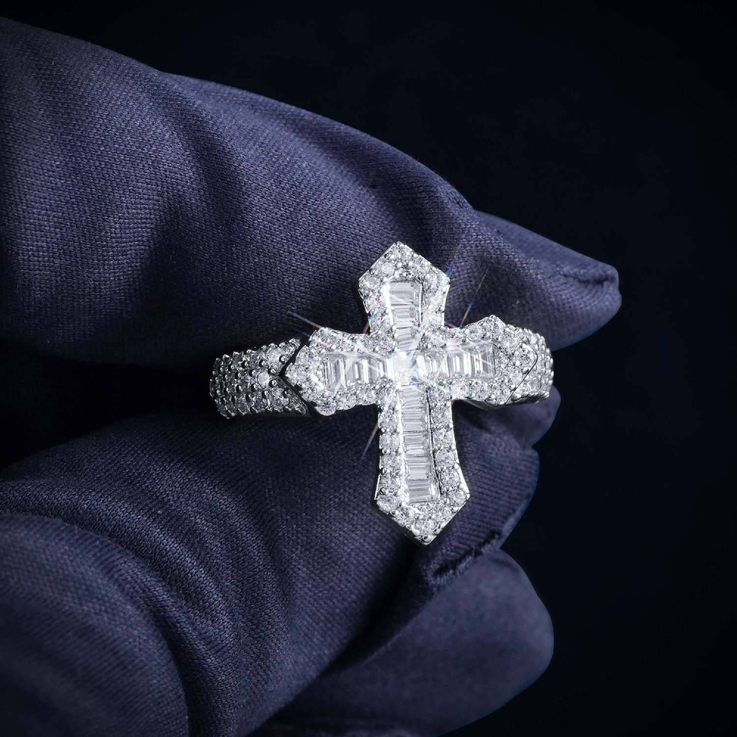 VVS Gothic Cross Ring 14K Gold、mySite、hinf8tx79