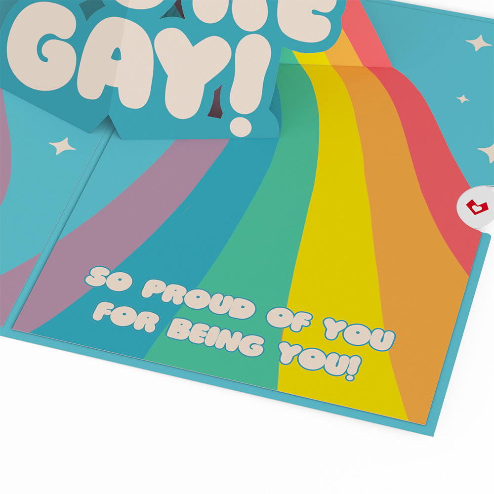 Hooray, You're Gay! Pop-Up Card、mySite、solidvoid