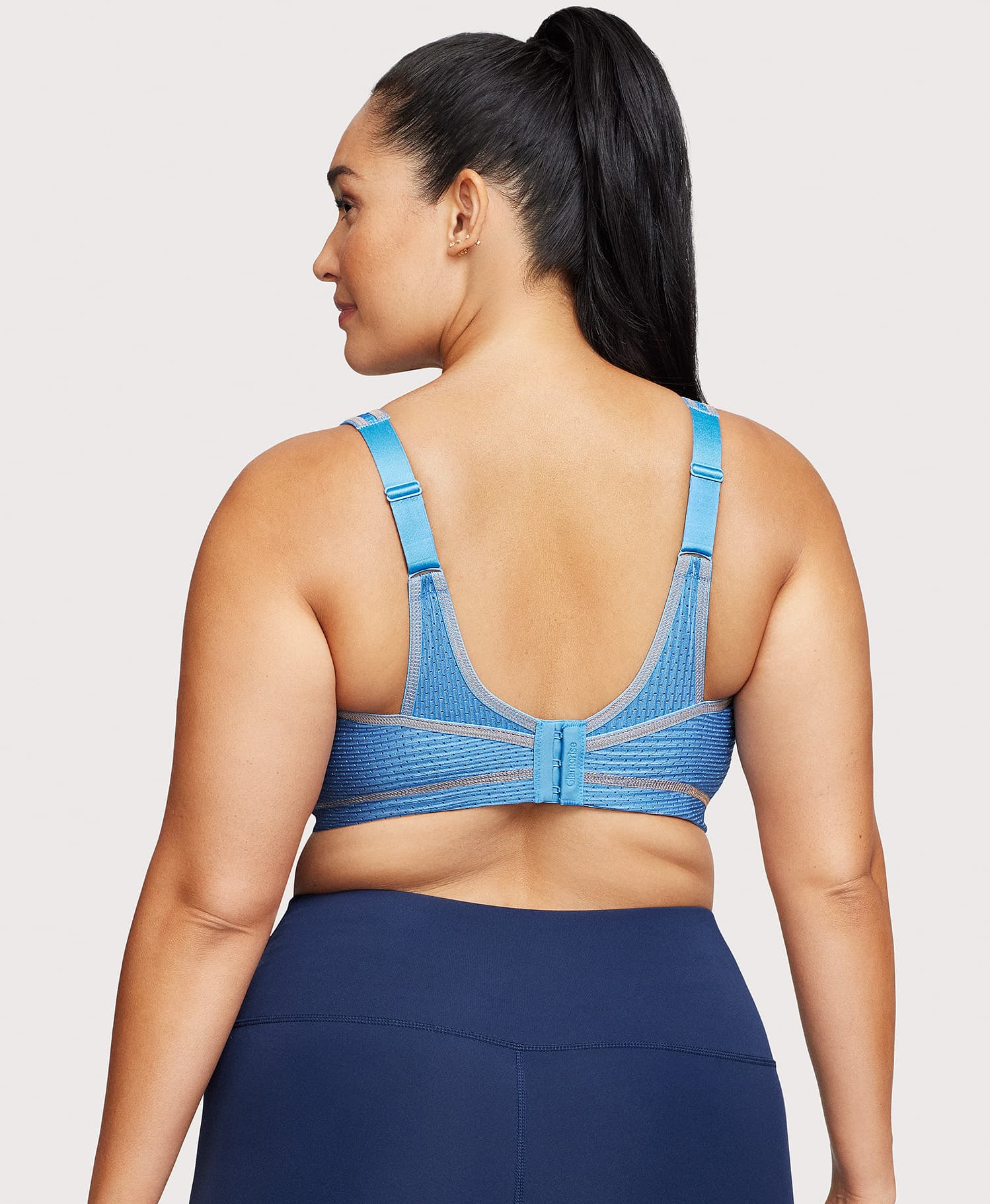  No-Bounce Camisole Elite Sports Bra Light Denim、mySite、justintrudeaud