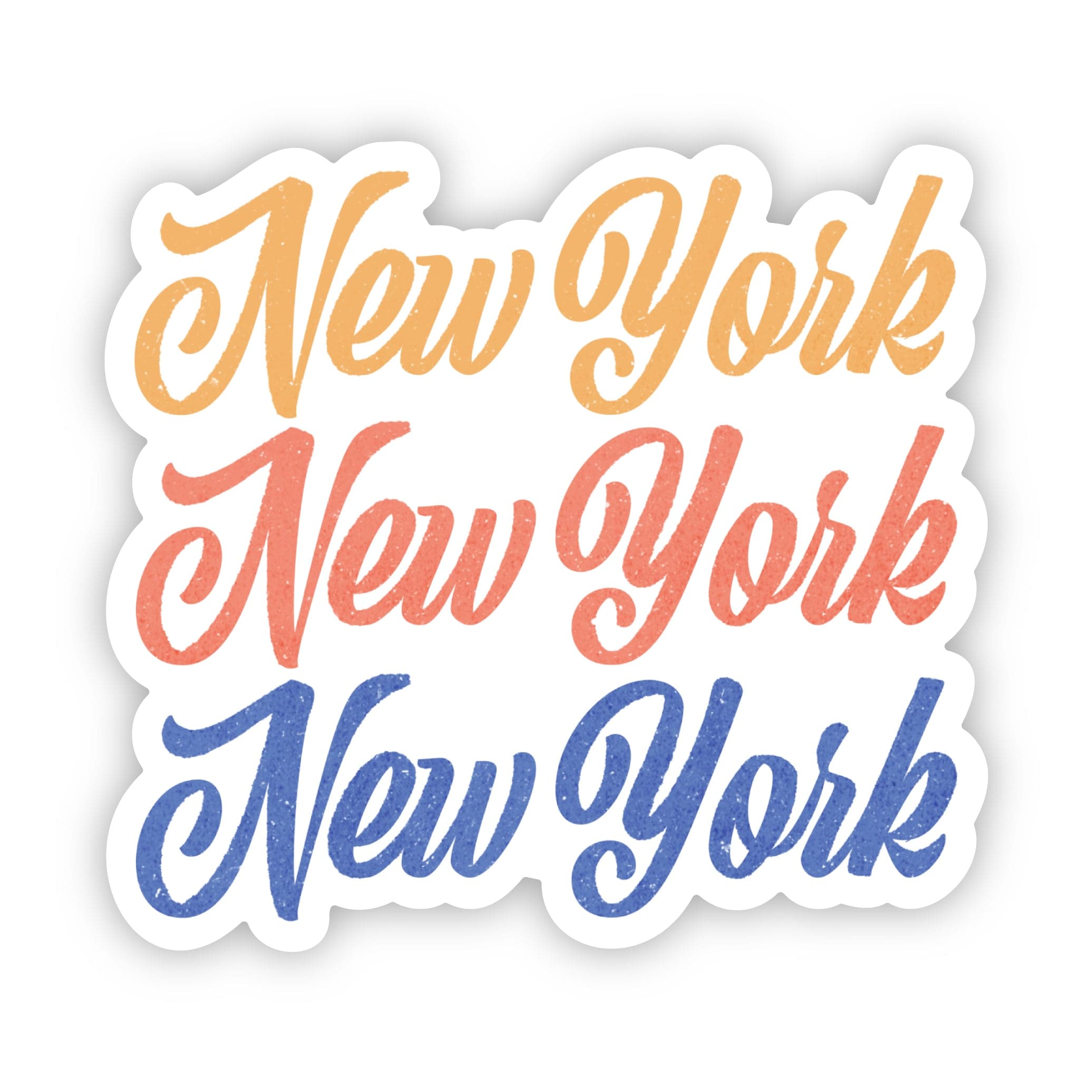  New York Text Sticker、mySite、ghnorth