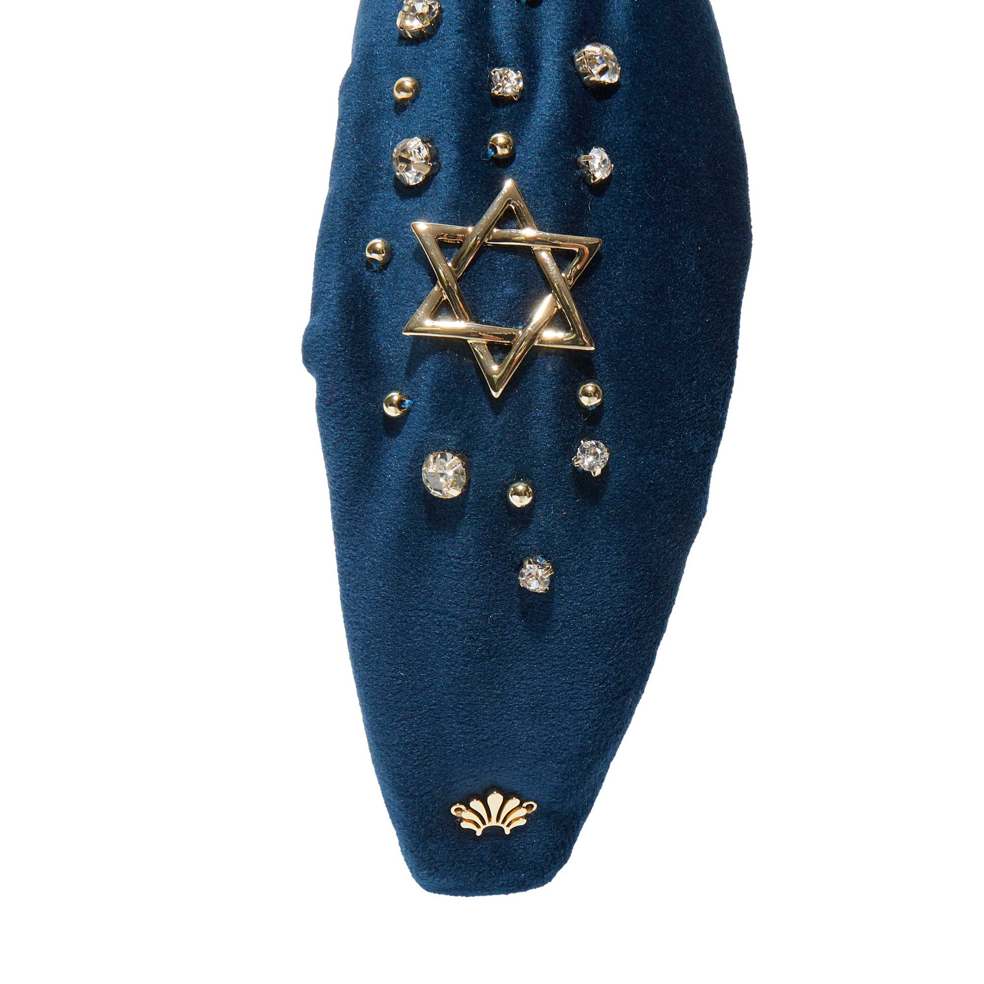 Crystal Star of David Knotted Headband by Lele Sadoughi、mySite、topwebapps