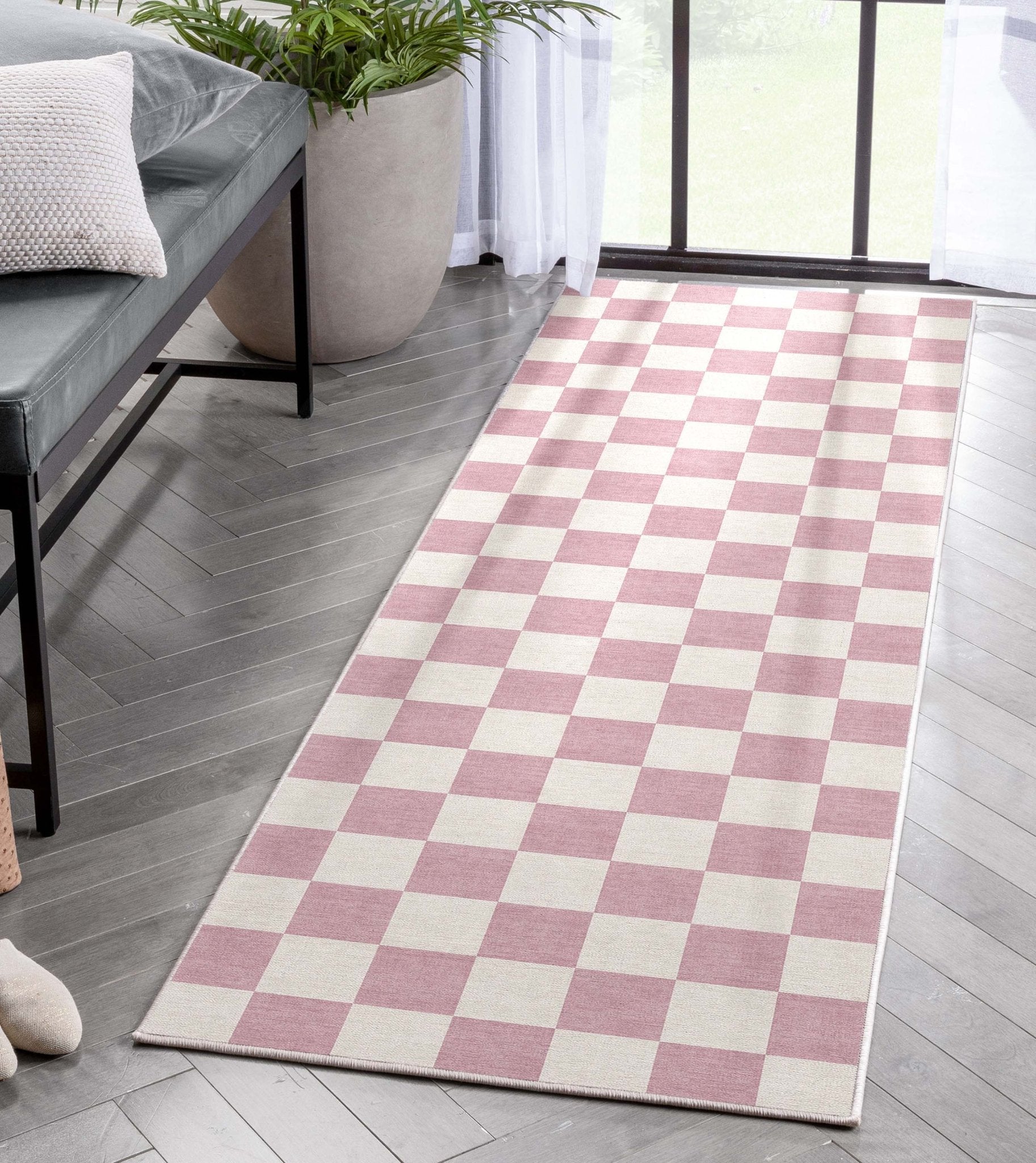 Squares Modern Geometric Boxes Flat-Weave Rug、mySite、gigharbornorthrealestate