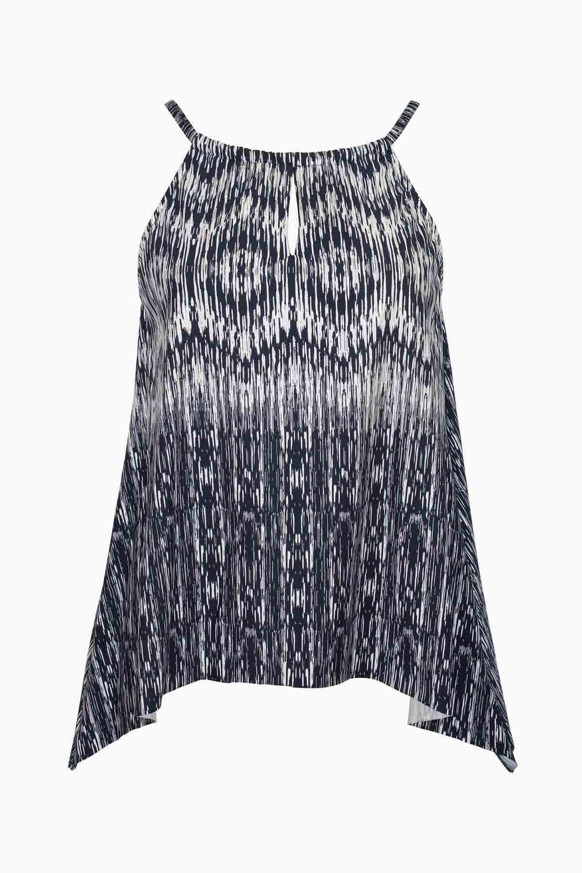  Peephole Tankini Top in Silver Shores、mySite、justintrudeaud