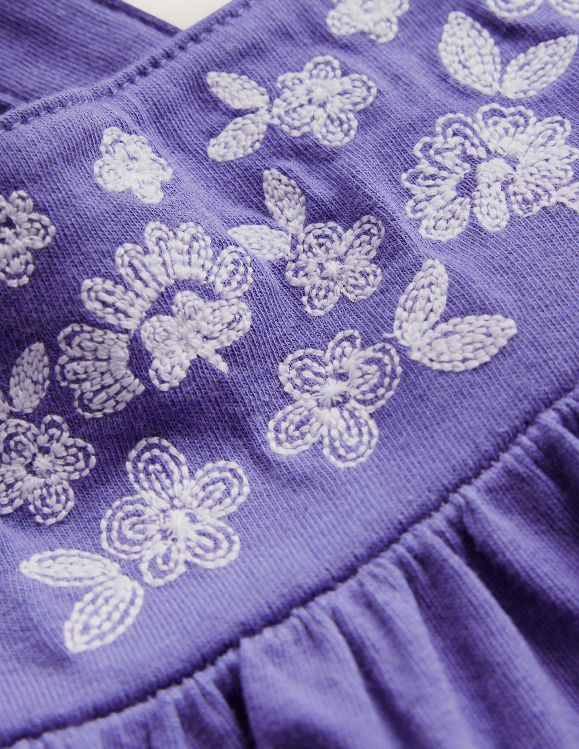  Embroidered Jersey Vest-Wisteria Blue、mySite、ashleygrahame