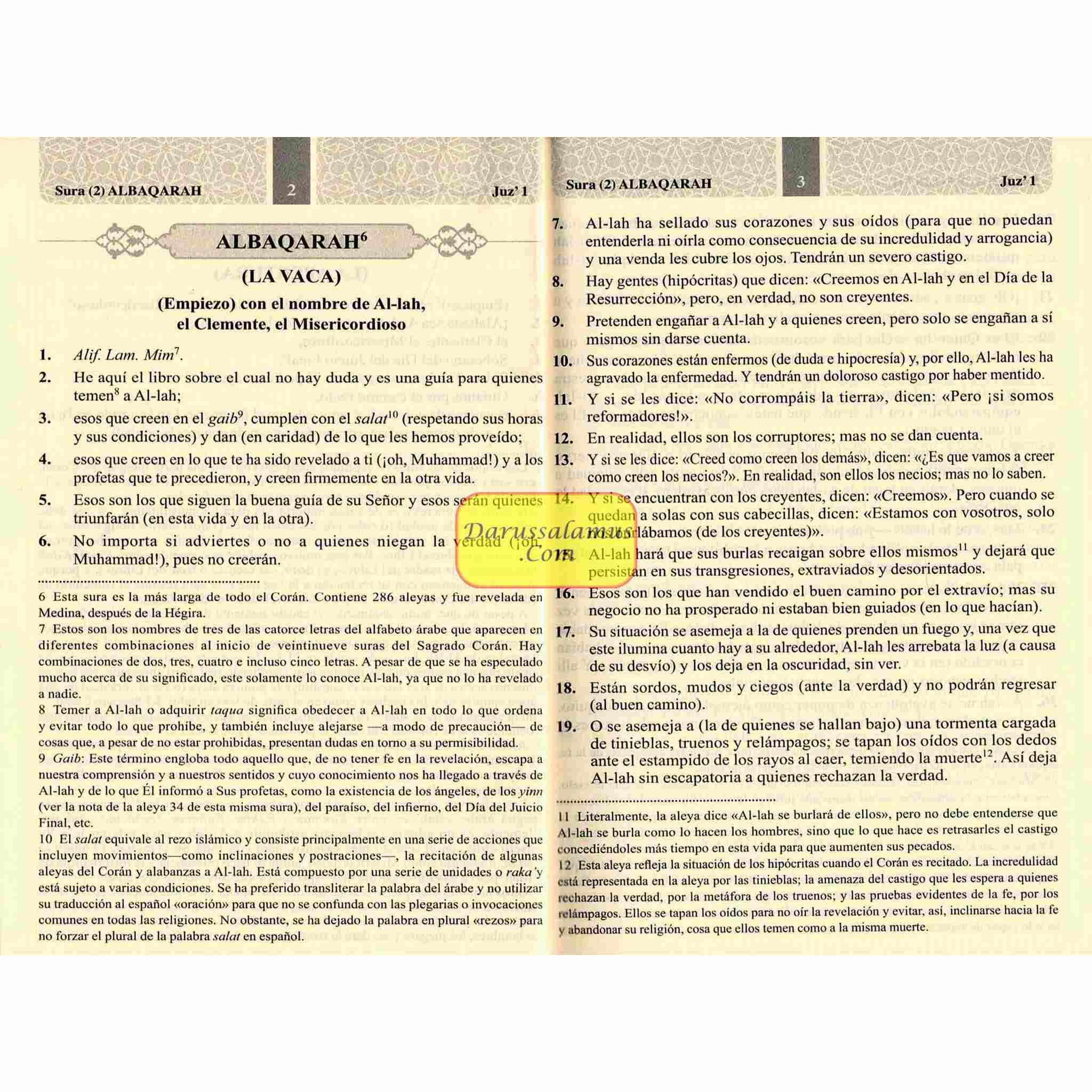 Del Coran - Quran in Spanish Language ( Pocket Plus) ( Soft Cover)、mySite、topwebapps