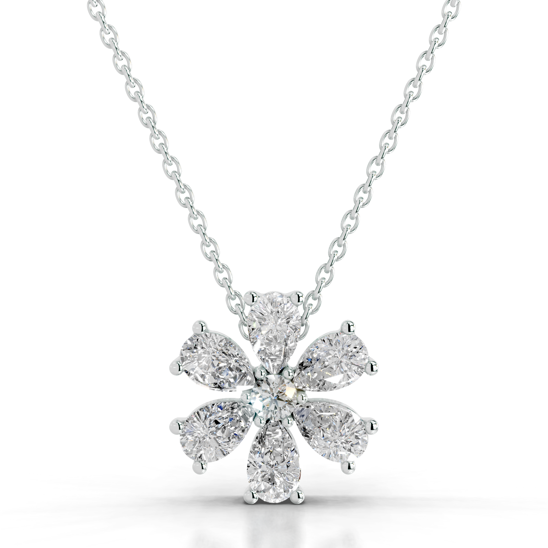 Nova Lab Grown Diamond Pendant (1.70 Carat) -14K White Gold (RTS)、mySite、hinf8tx79