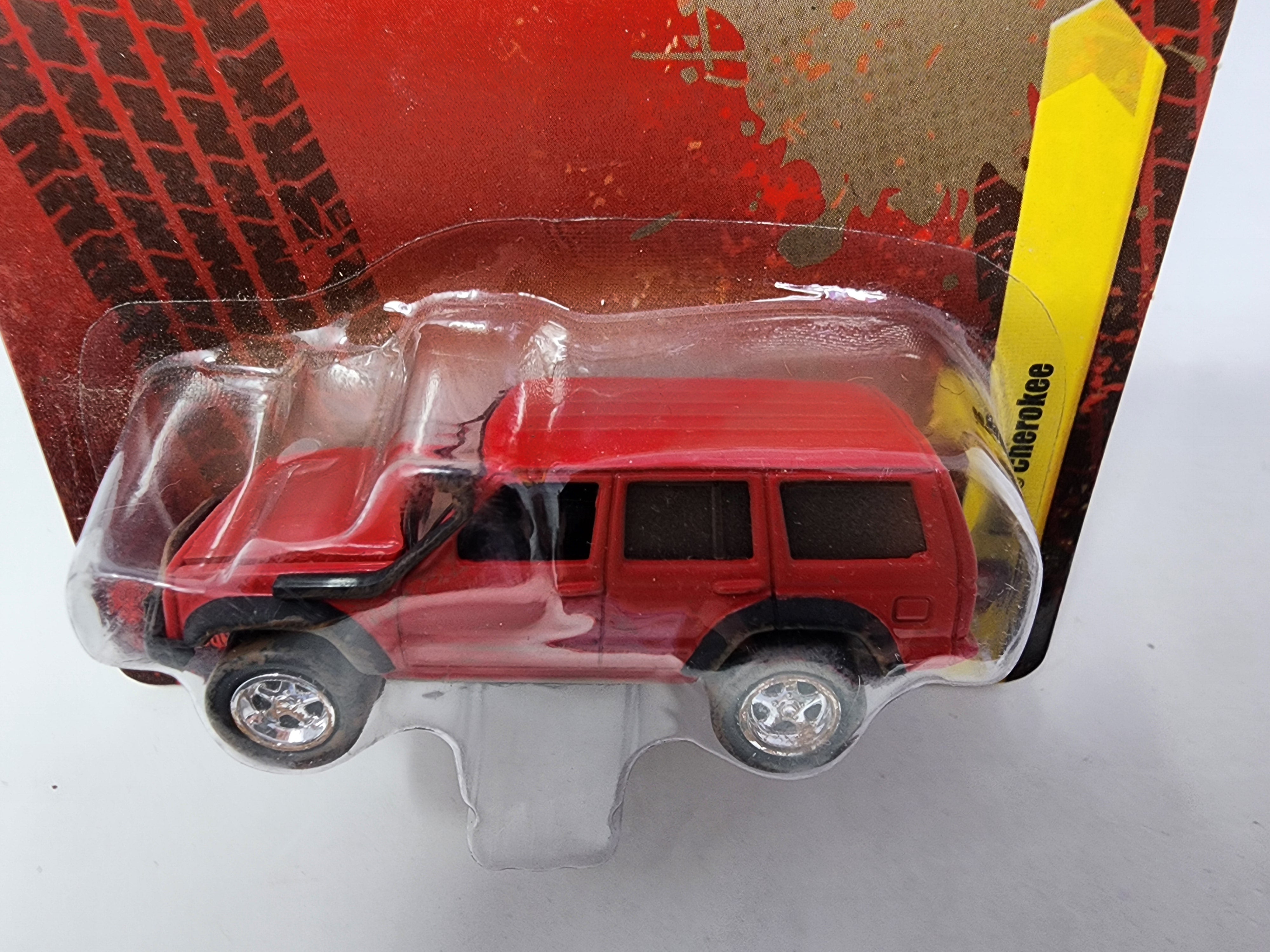 Jeep Cherokee * RED * Johnny Lightning OFF ROAD、mySite、hgirdovlk